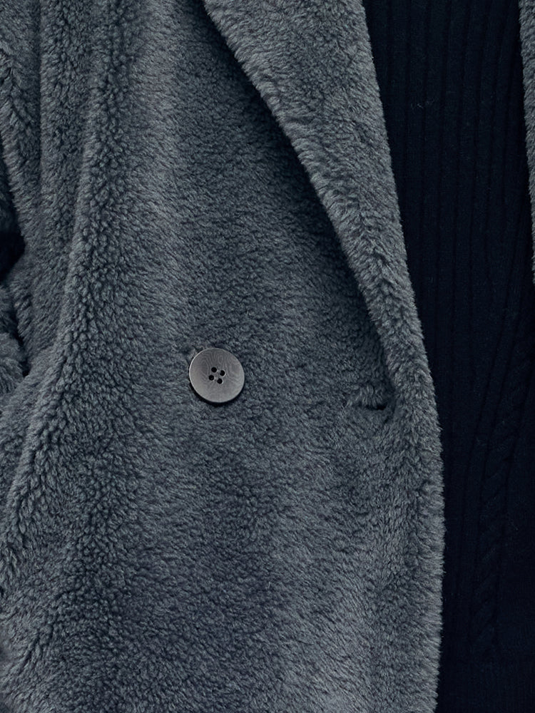 Yün Unisex Teddy Palto