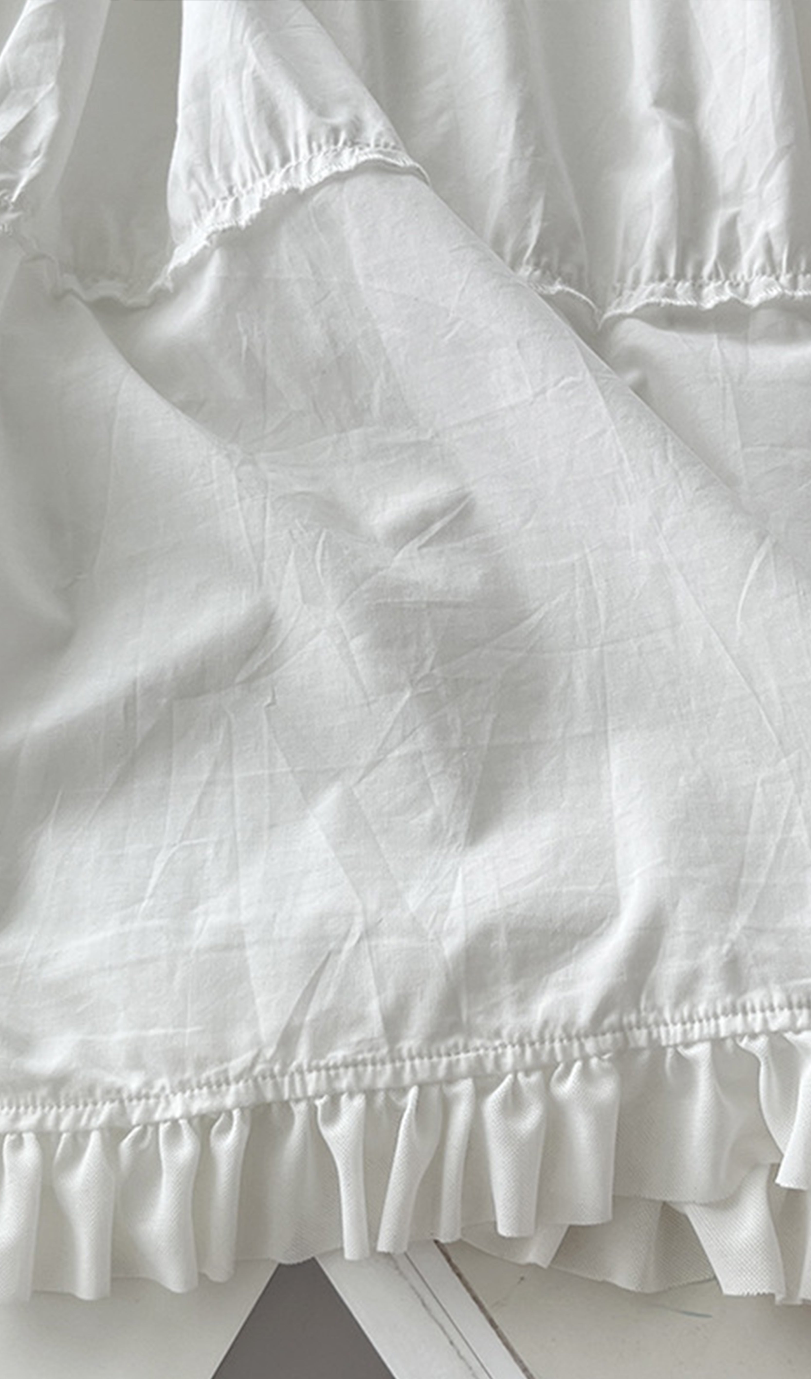 Fırfırlı Maksi Slip Elbise