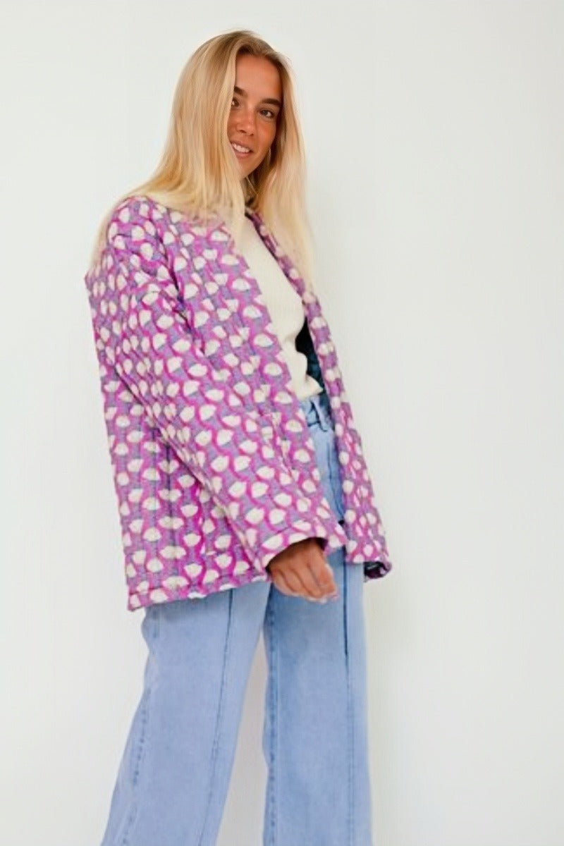 Ay Işığı Kapitone Ceket