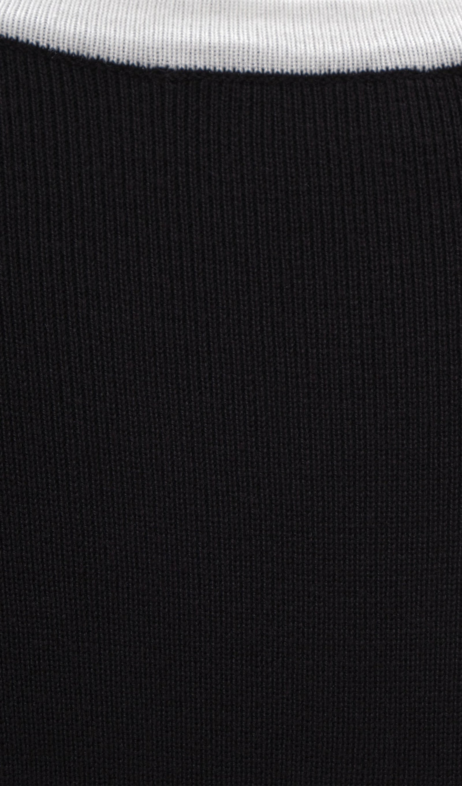 Örme Midi Elbise İki Parça Takım-Siyah