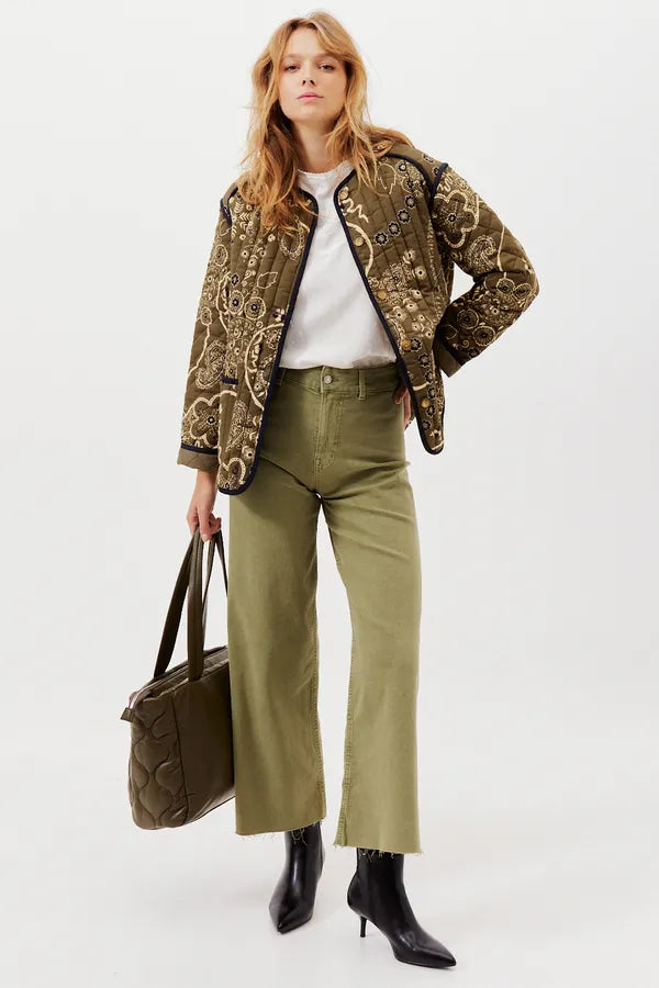 Padded Kapitone Ceket