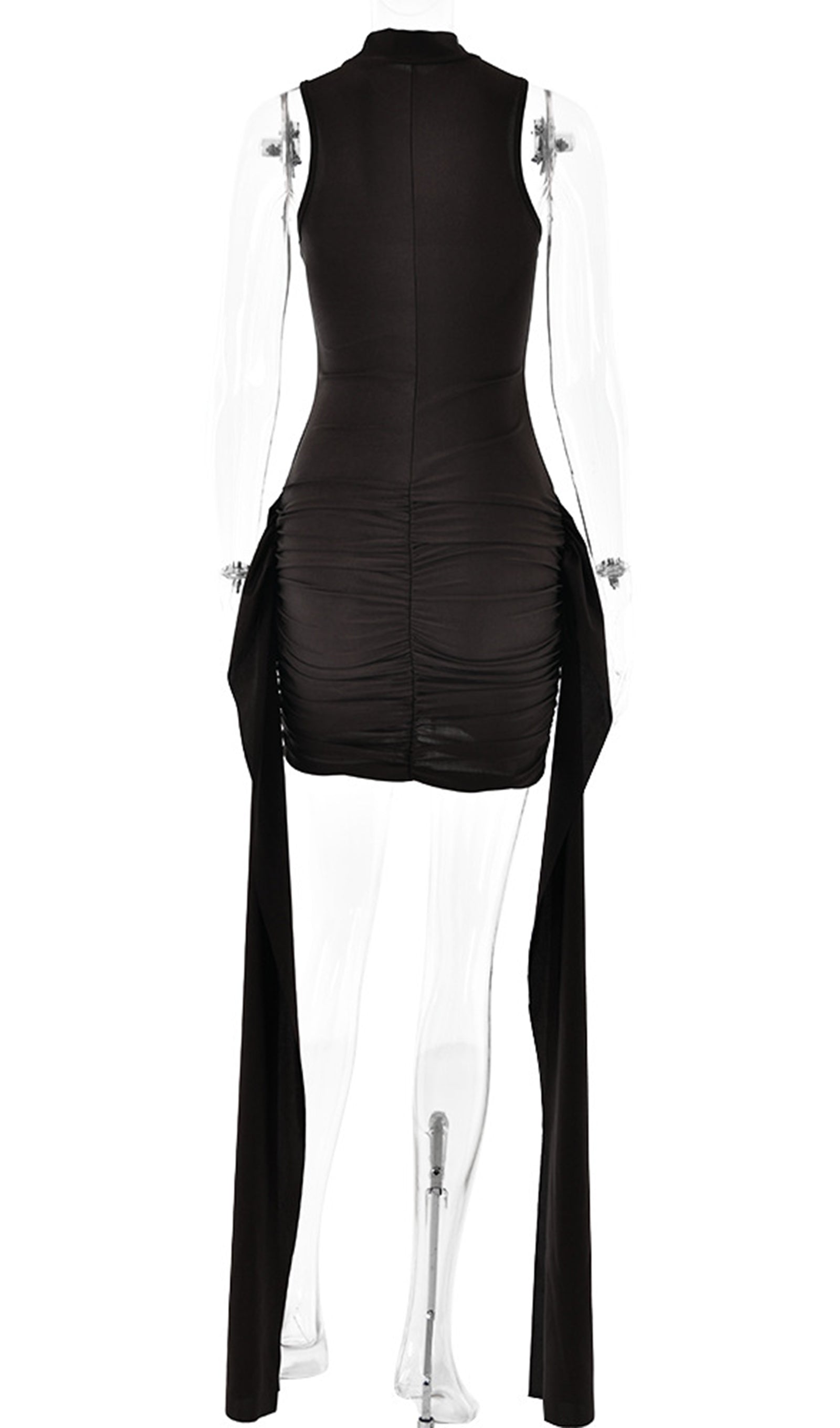 Solid Dar Mini Elbise