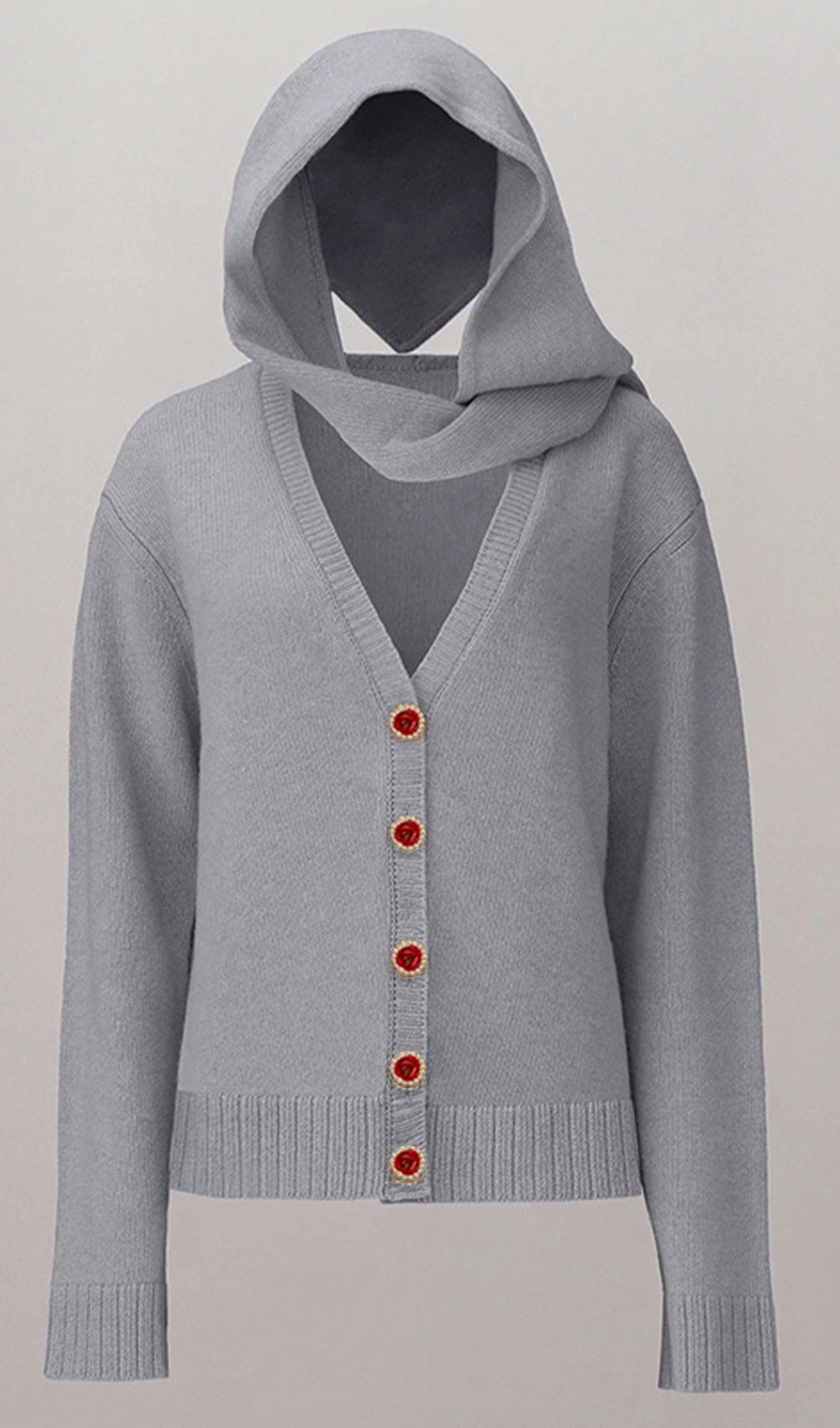 Nostalji Kapüşonlu Hırka Üst