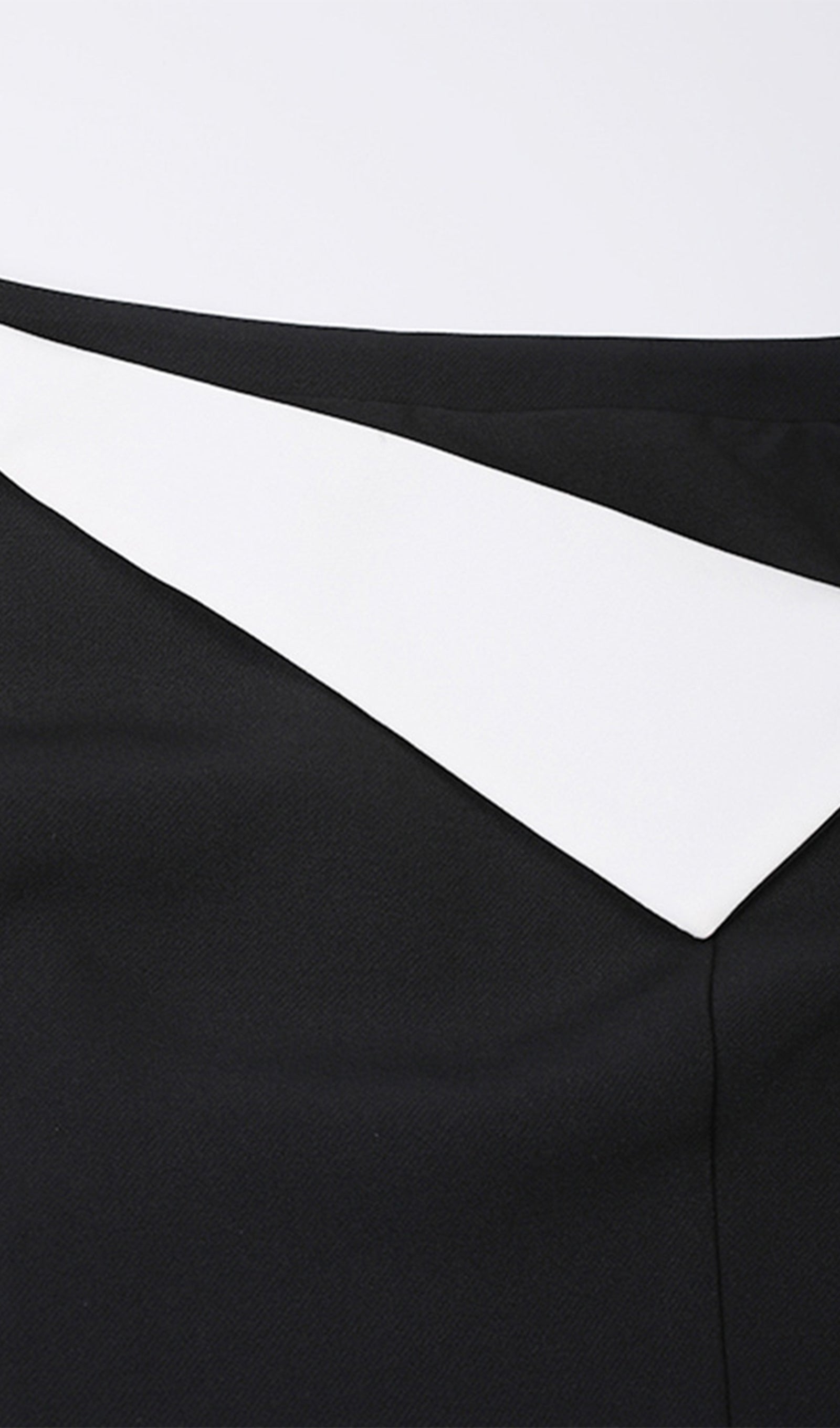 Diyagonal Yaka Çapraz Yırtmaçlı Midi Elbise