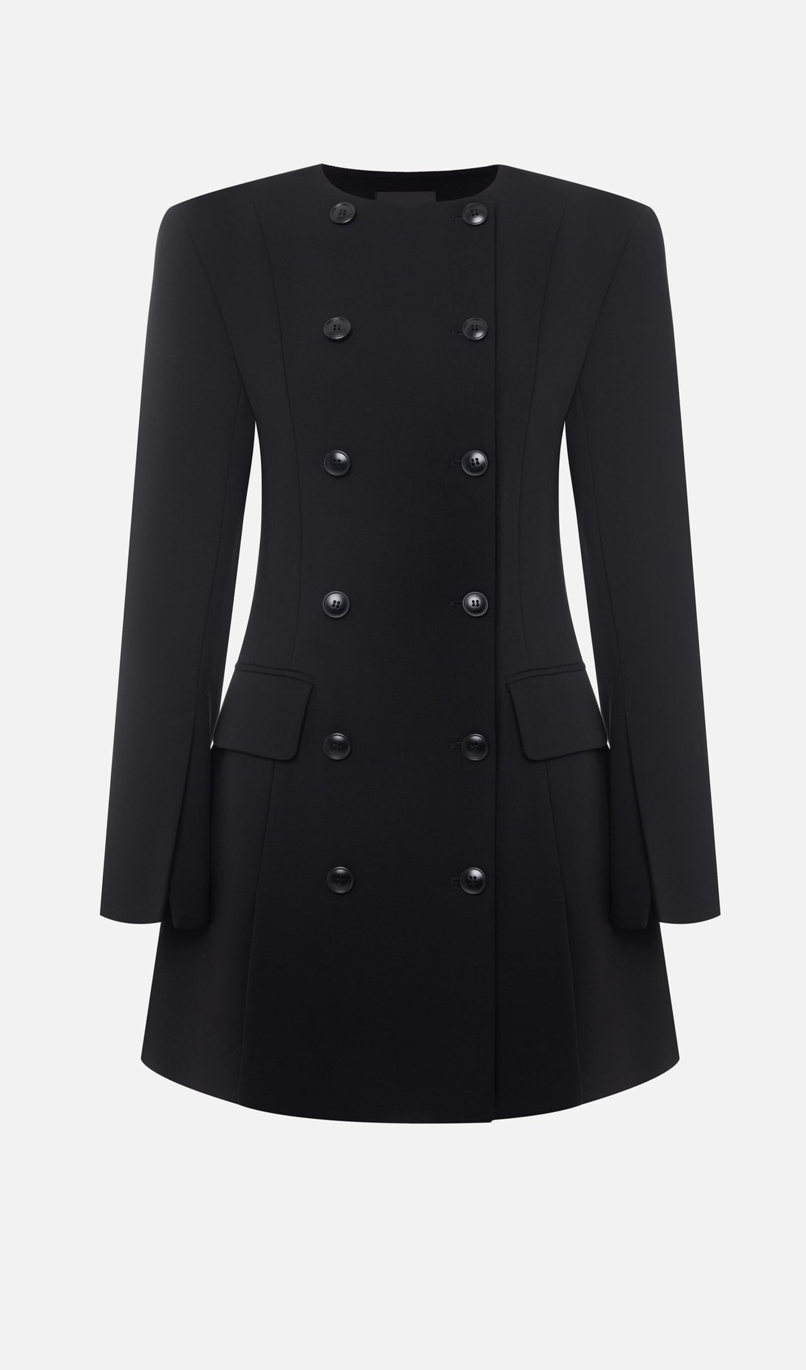 Fitted Blazer Mini Elbise