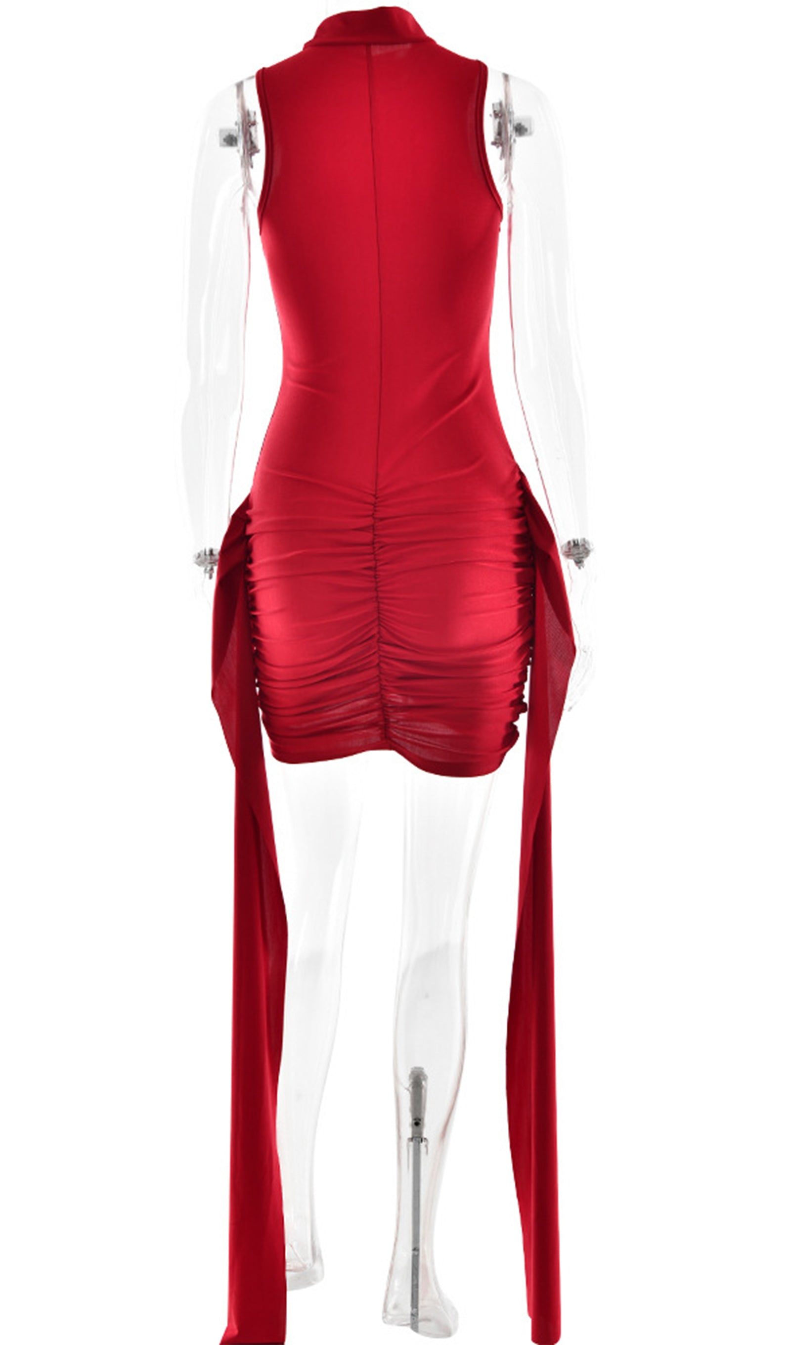 Solid Dar Mini Elbise