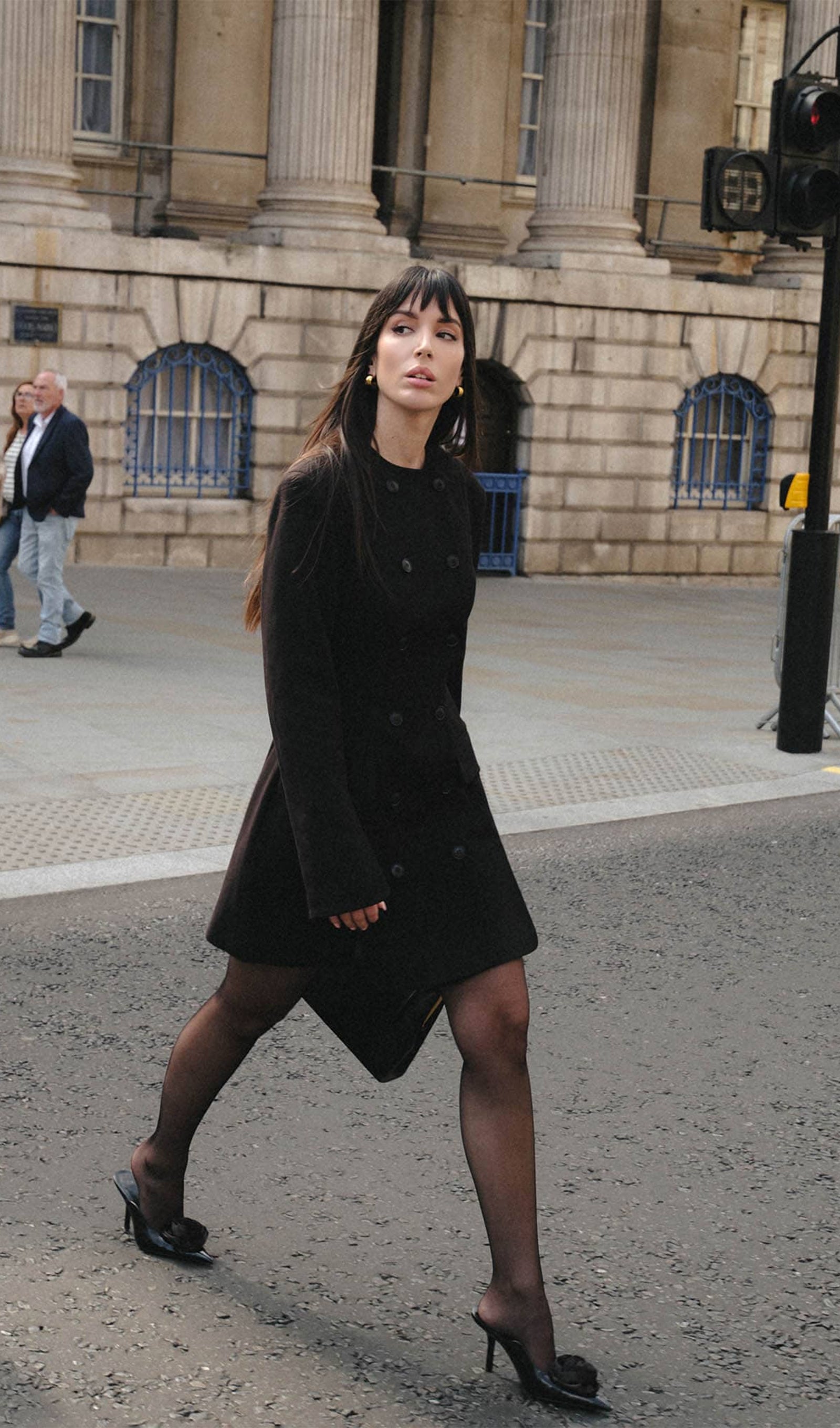 Fitted Blazer Mini Elbise