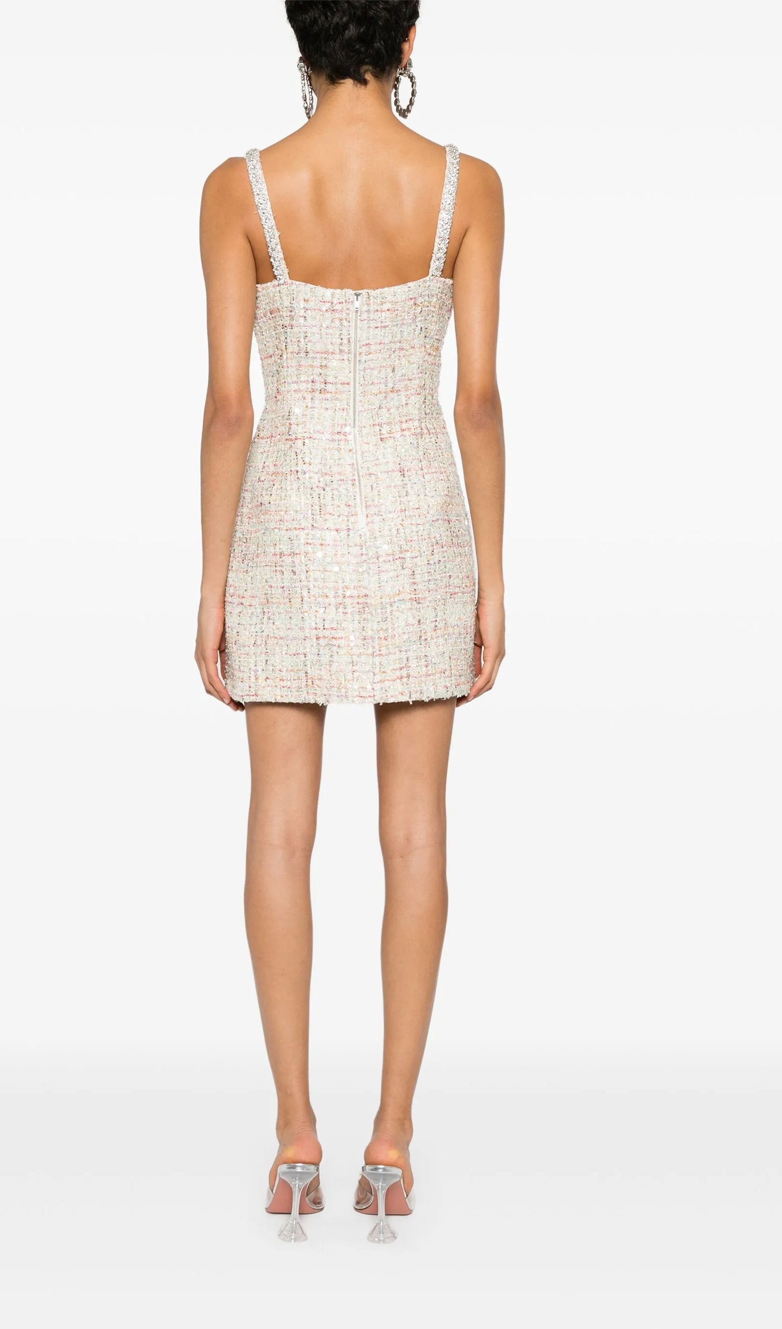 İşlemeli Buklet Mini Elbise