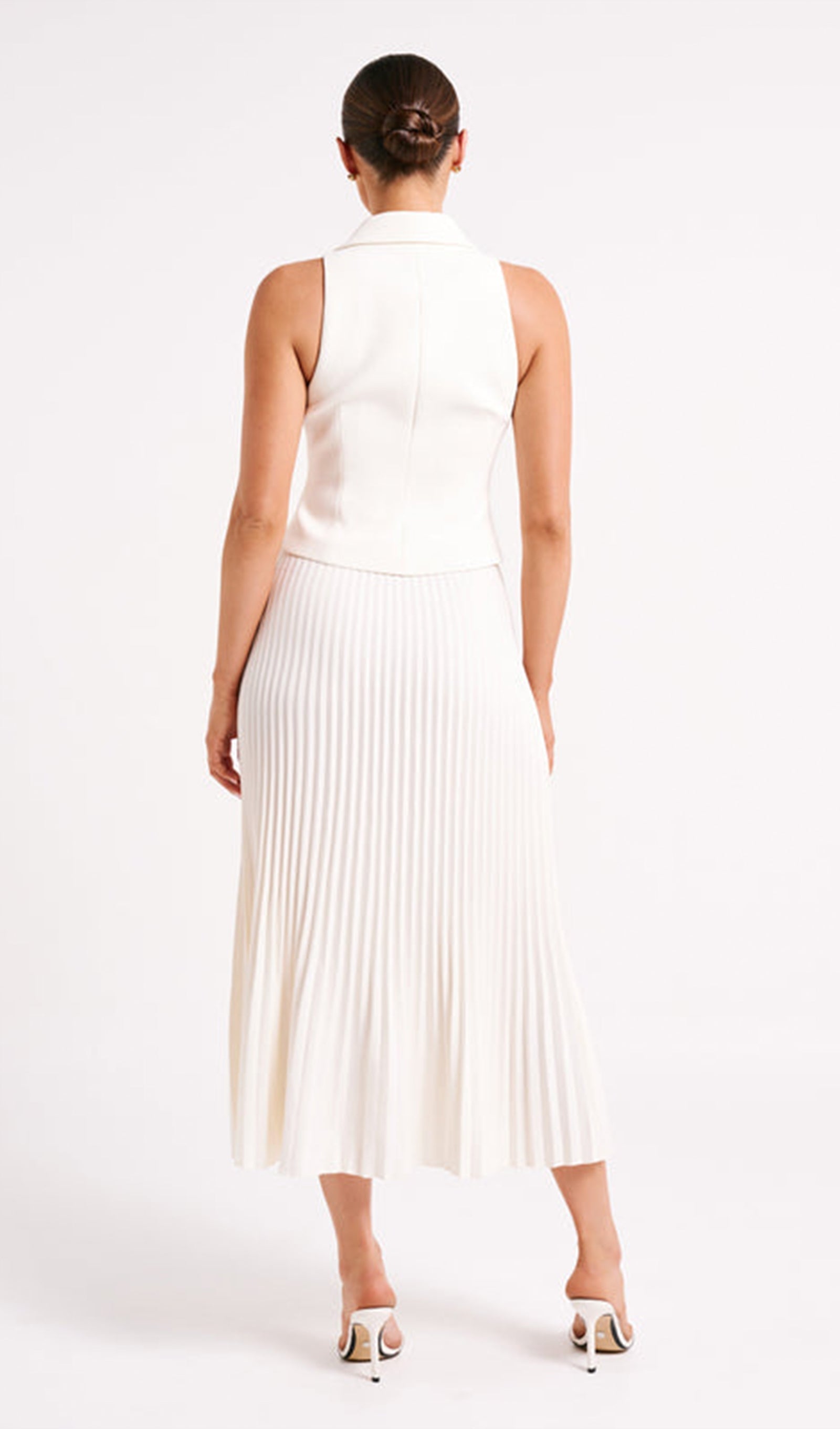 Takım Elbise Midi Elbise İki Parça Takım