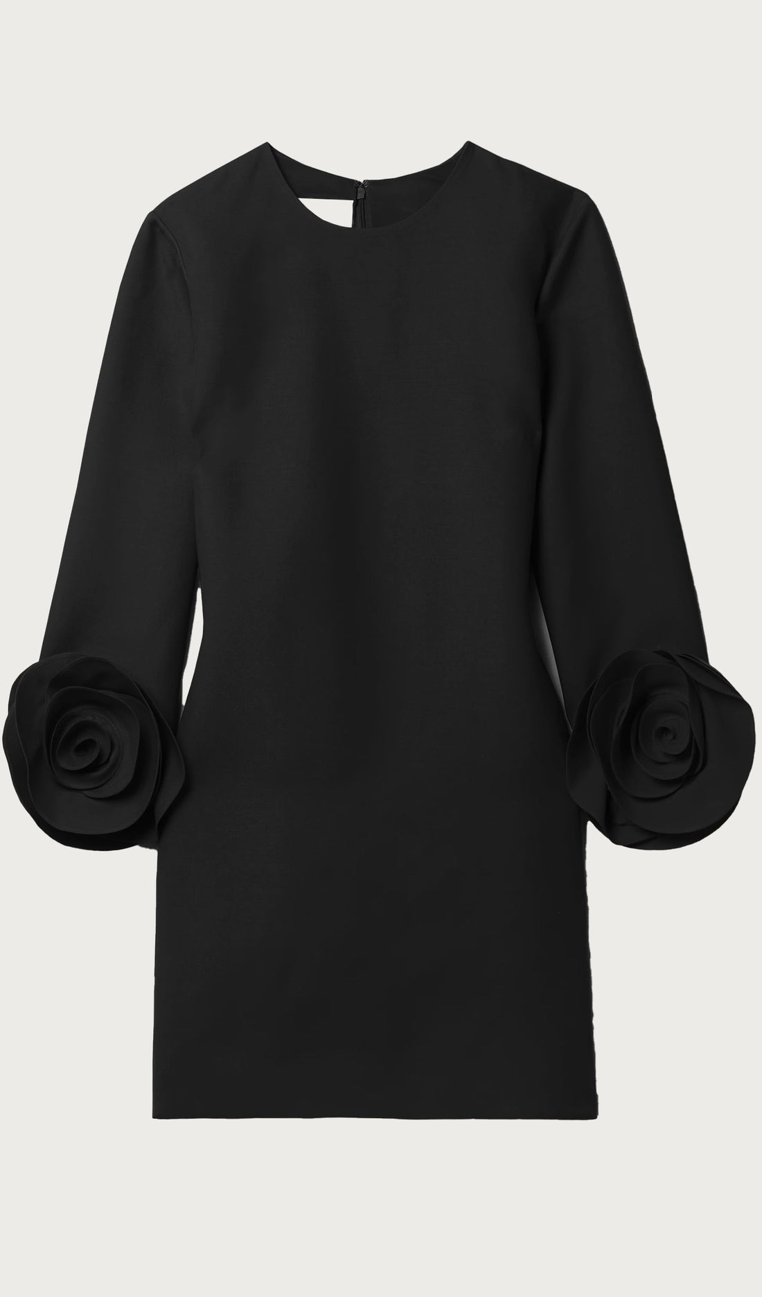 Süslemeli Çiçekli Mini Elbise