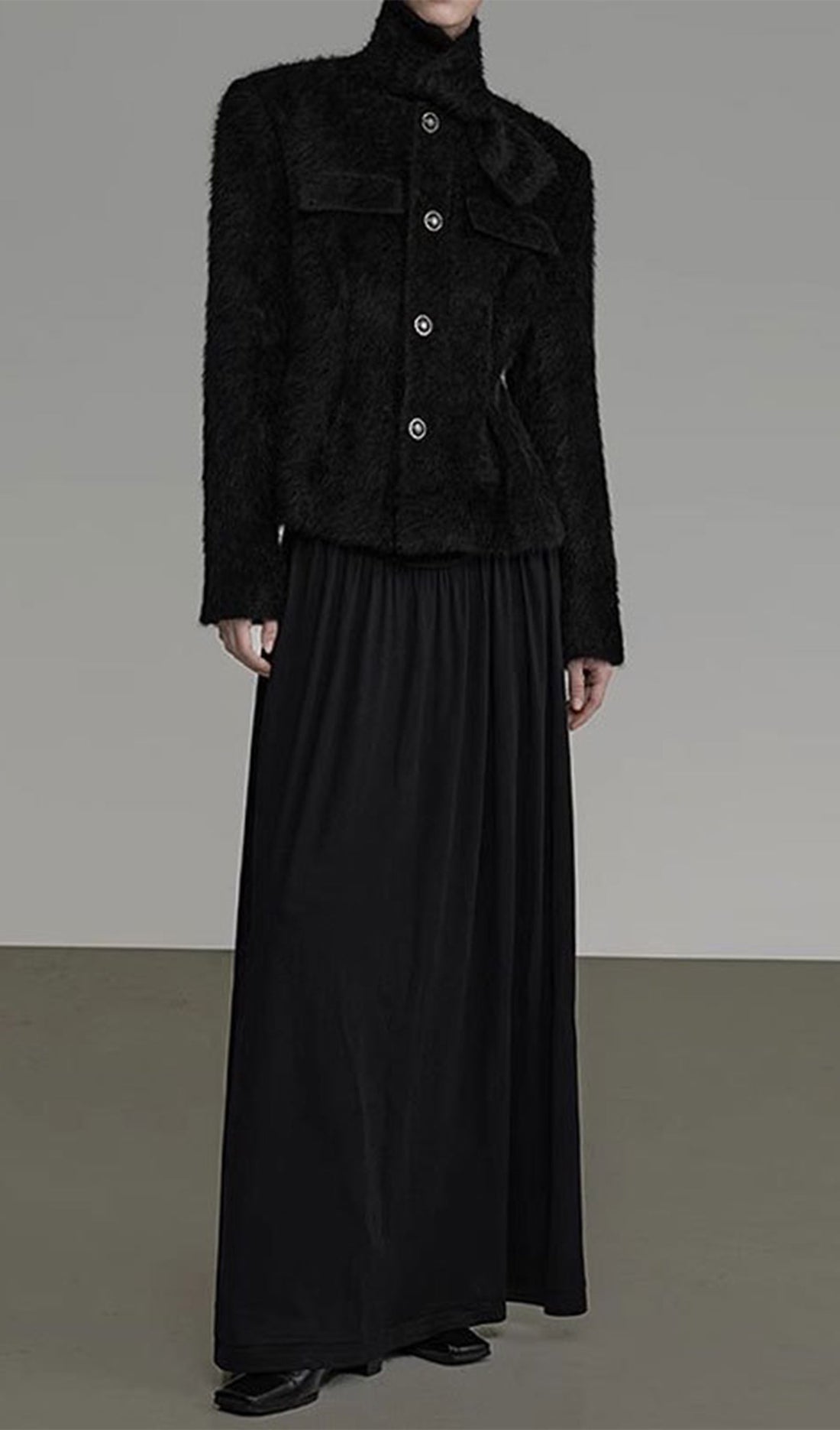 Tüylü Hırka Kaban