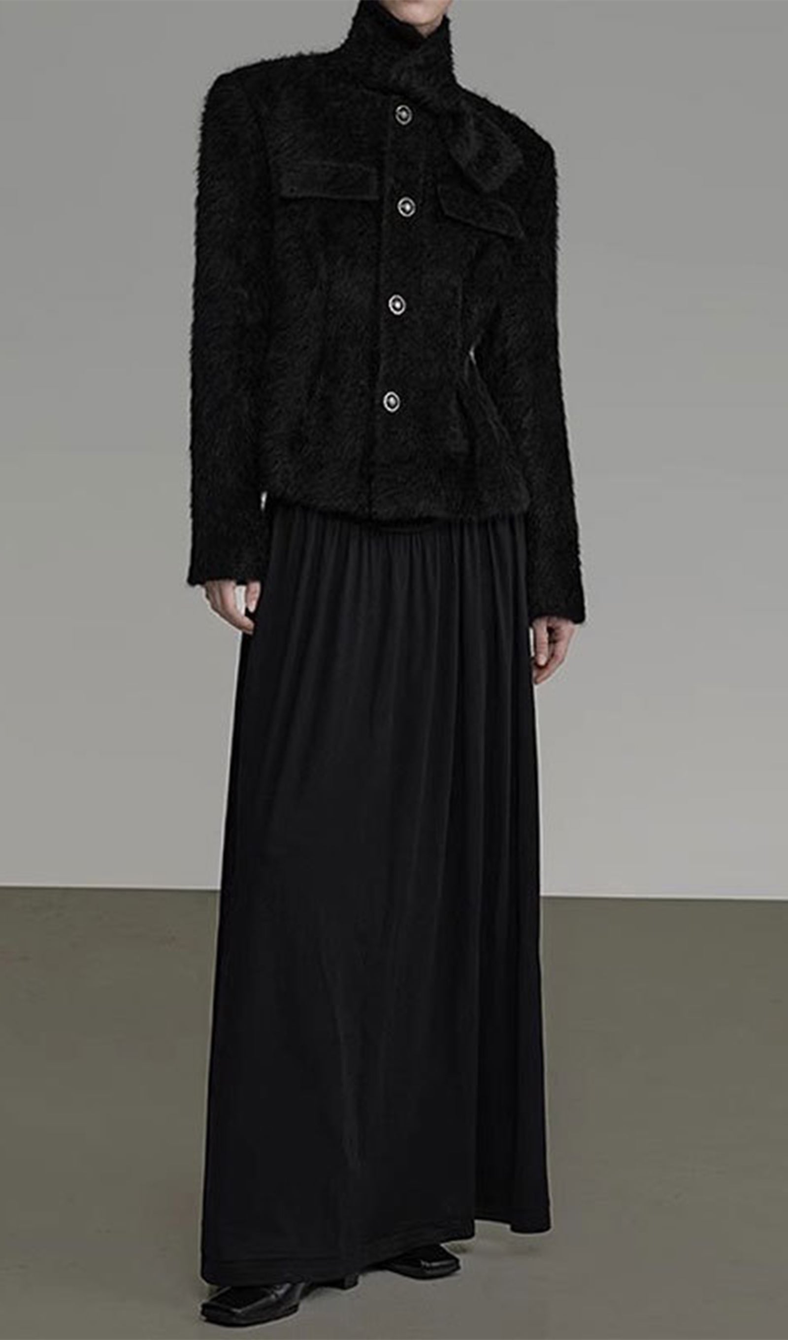 Tüylü Hırka Kaban