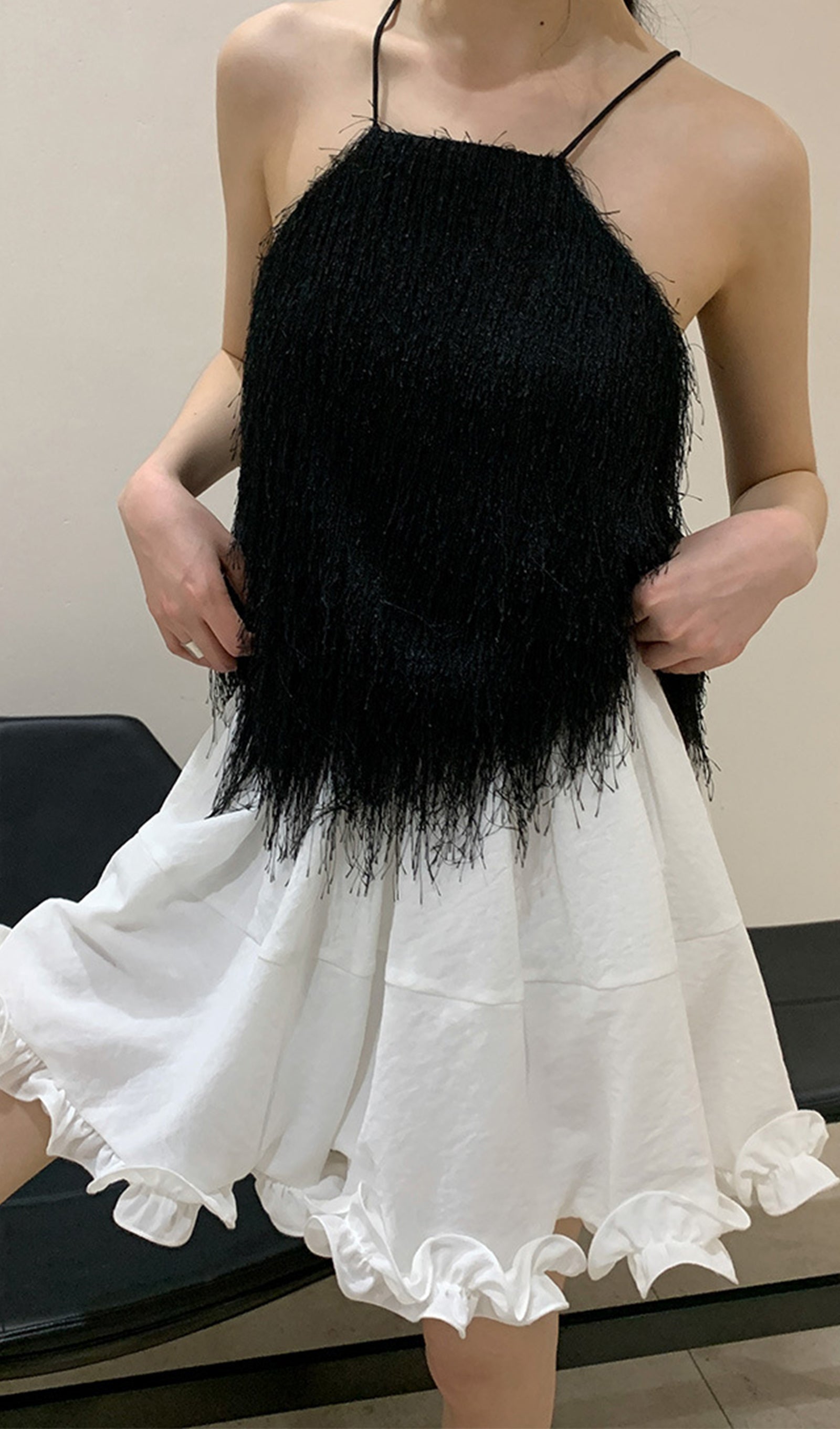 Fırfırlı Mini Etek