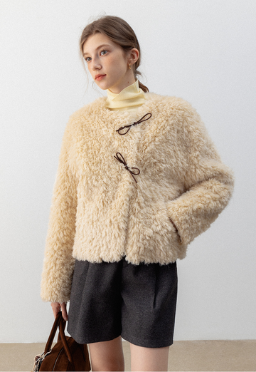 Açılır Kapanır Kadın Suni Kürk Ceket