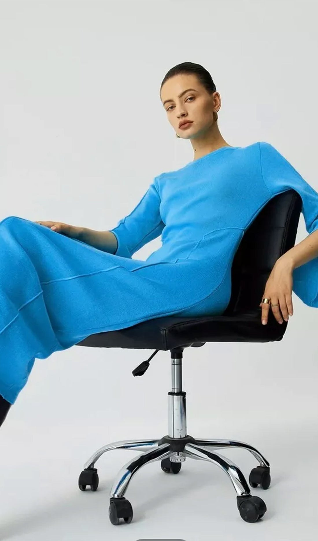 Mavi Coastal Allure Midi Elbise