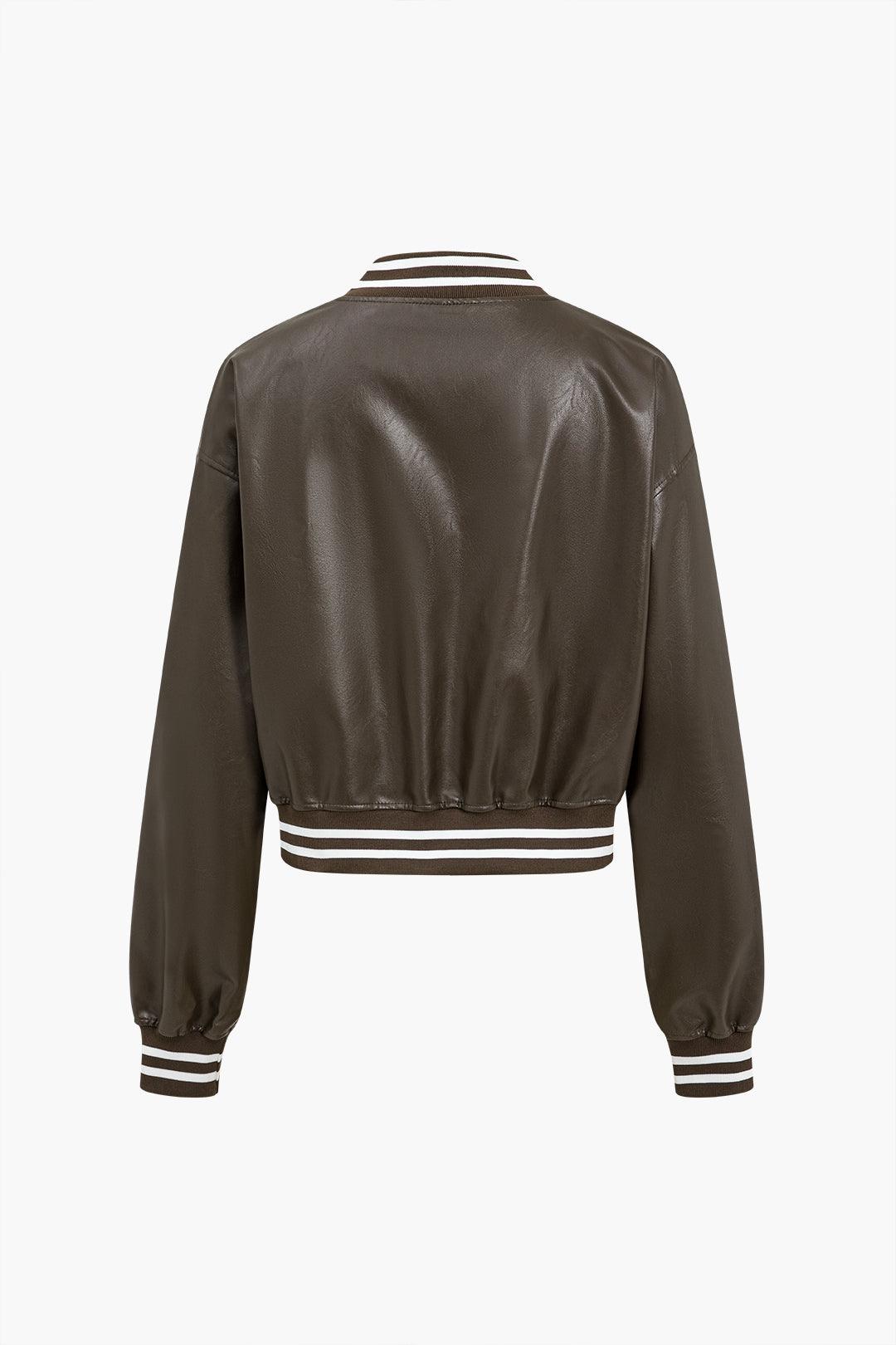 Retro Spirit Bomber Ceket