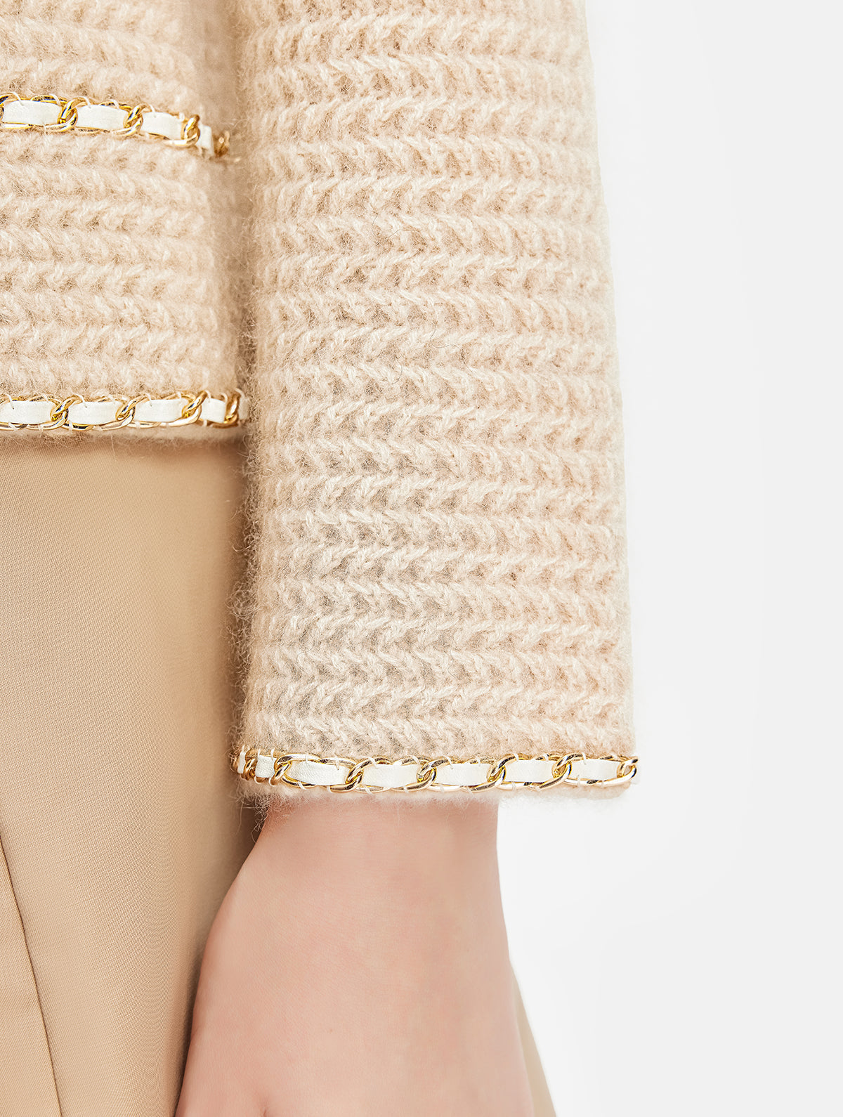 Elişi Zincirli Tığ Ceket