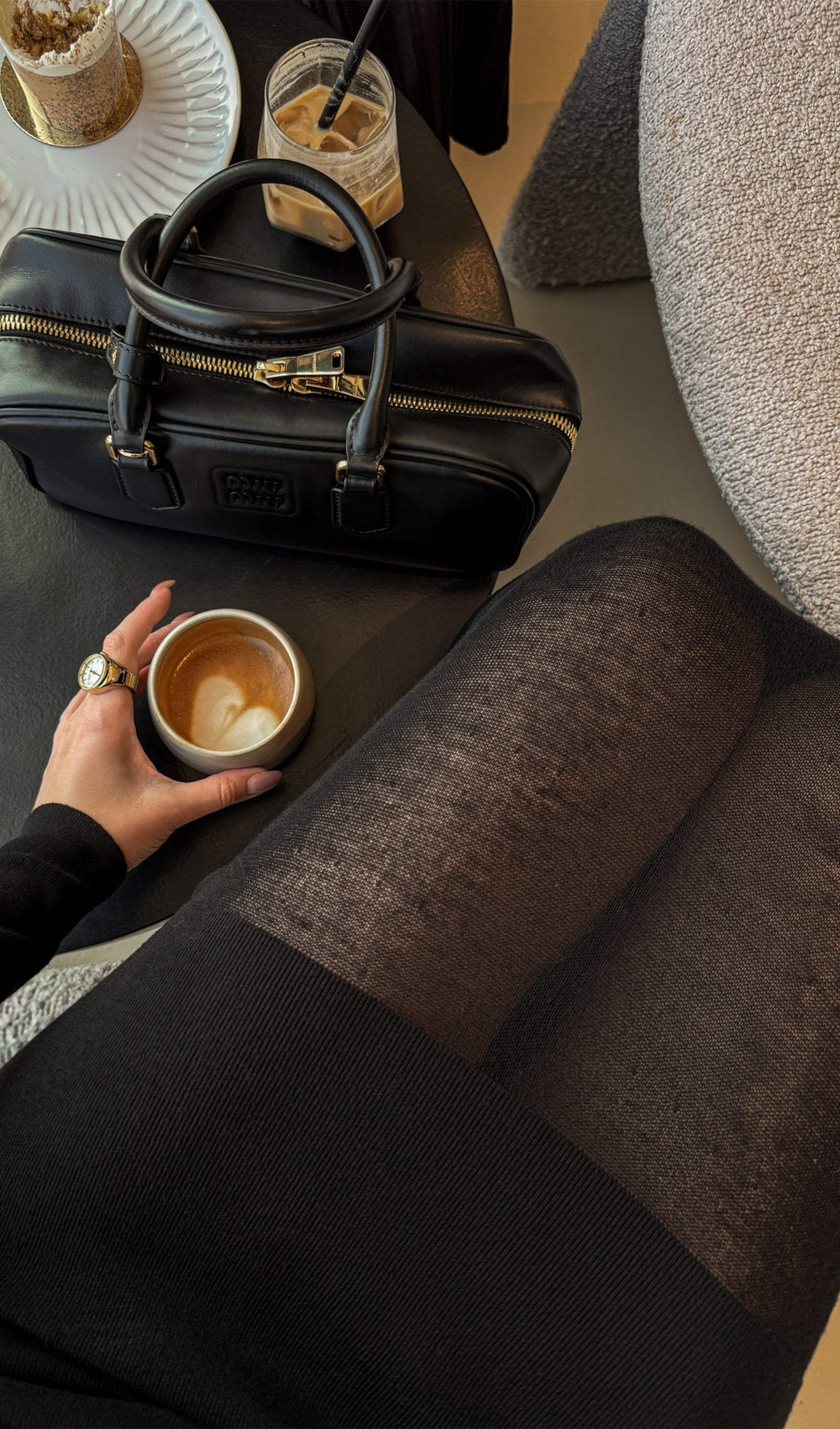 Jersey Karışımlı Maksi Elbise