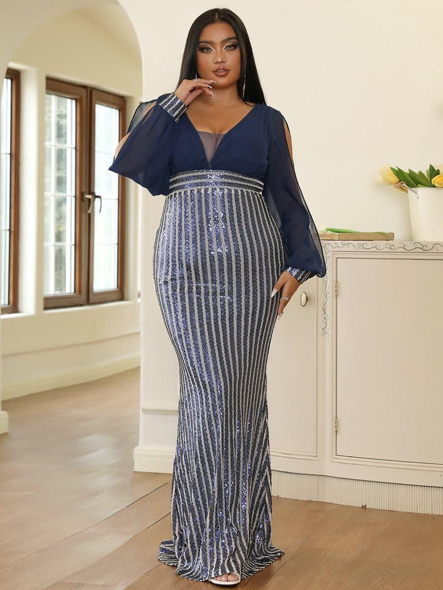 Elen Denizkızı Kesim Maxi Elbisesi