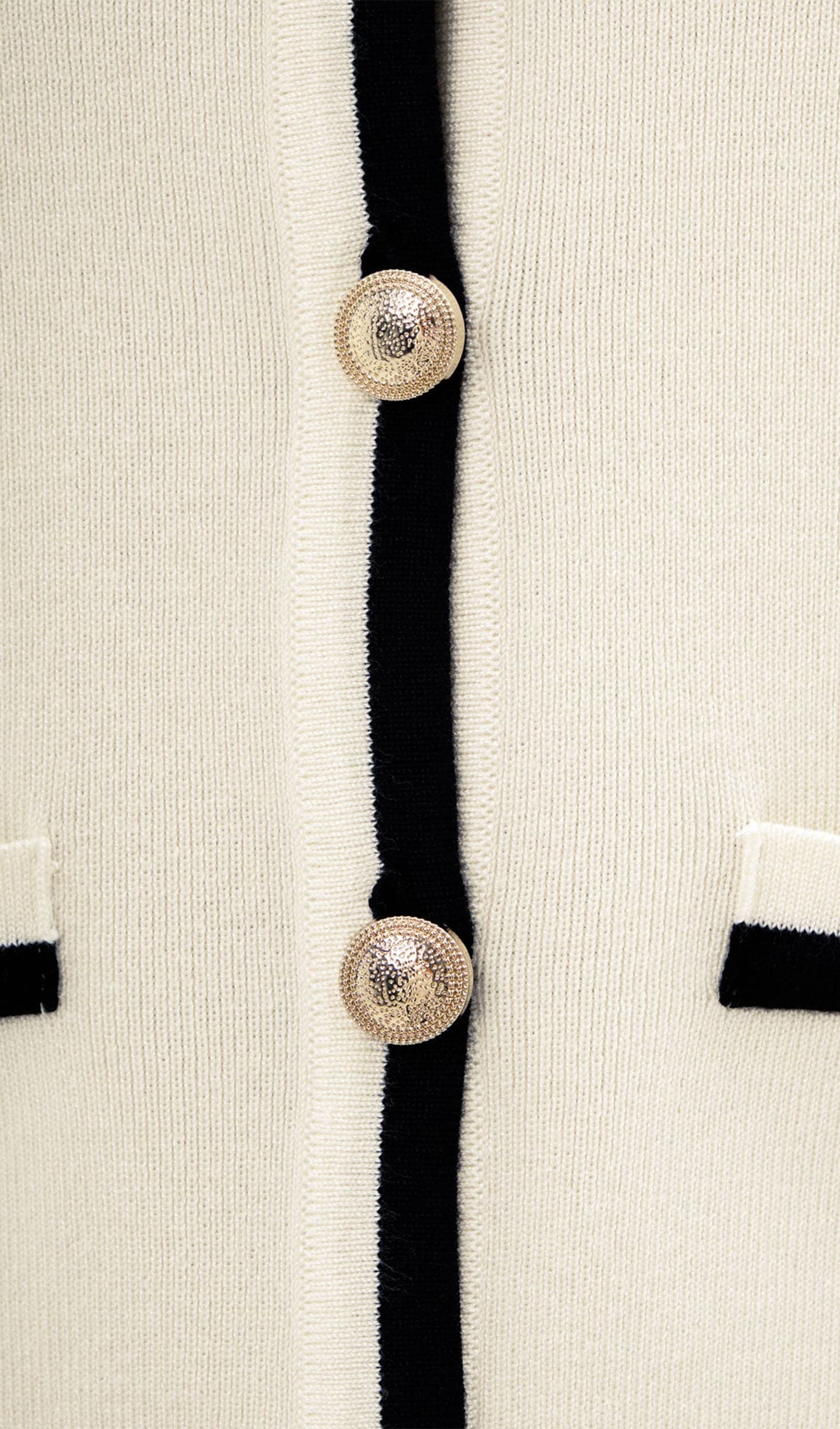 Örme Midi Elbise İki Parça Takım-Beyaz