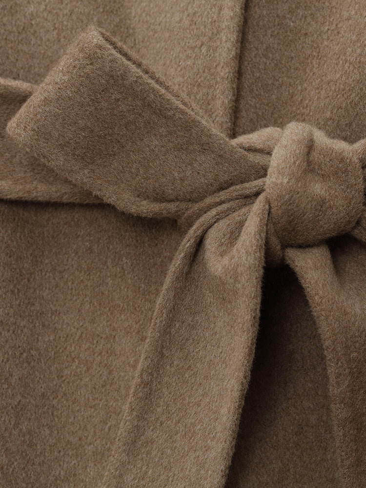 Kaşmir Yün Unisex Şal Kaban