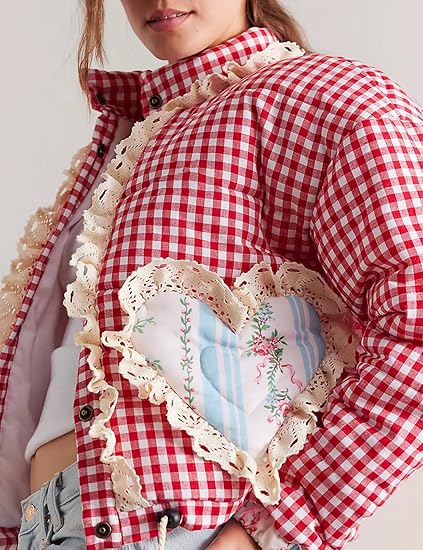 Lysa Kırmızı Kapitone Ceket