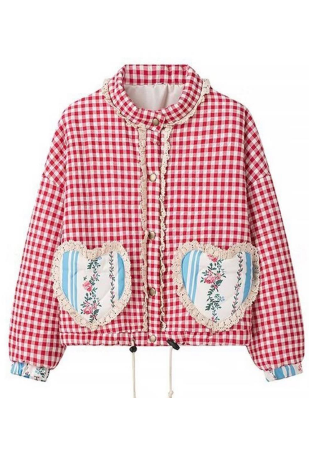 Lysa Kırmızı Kapitone Ceket