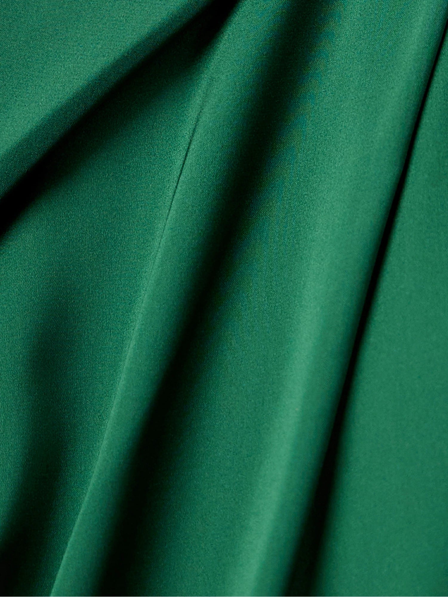 Asetat Düzensiz Yaka Saten Maxi Elbise