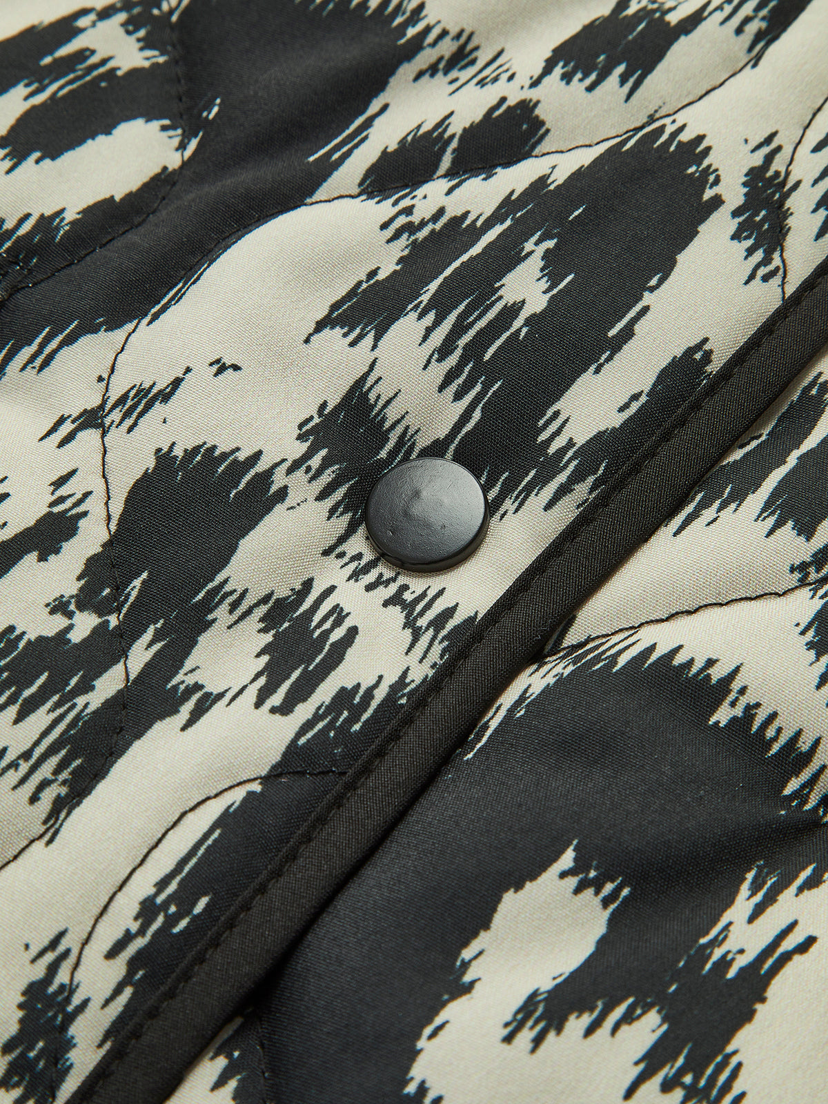 Bohemia Yuvarlak Yaka Kapitone Ceket