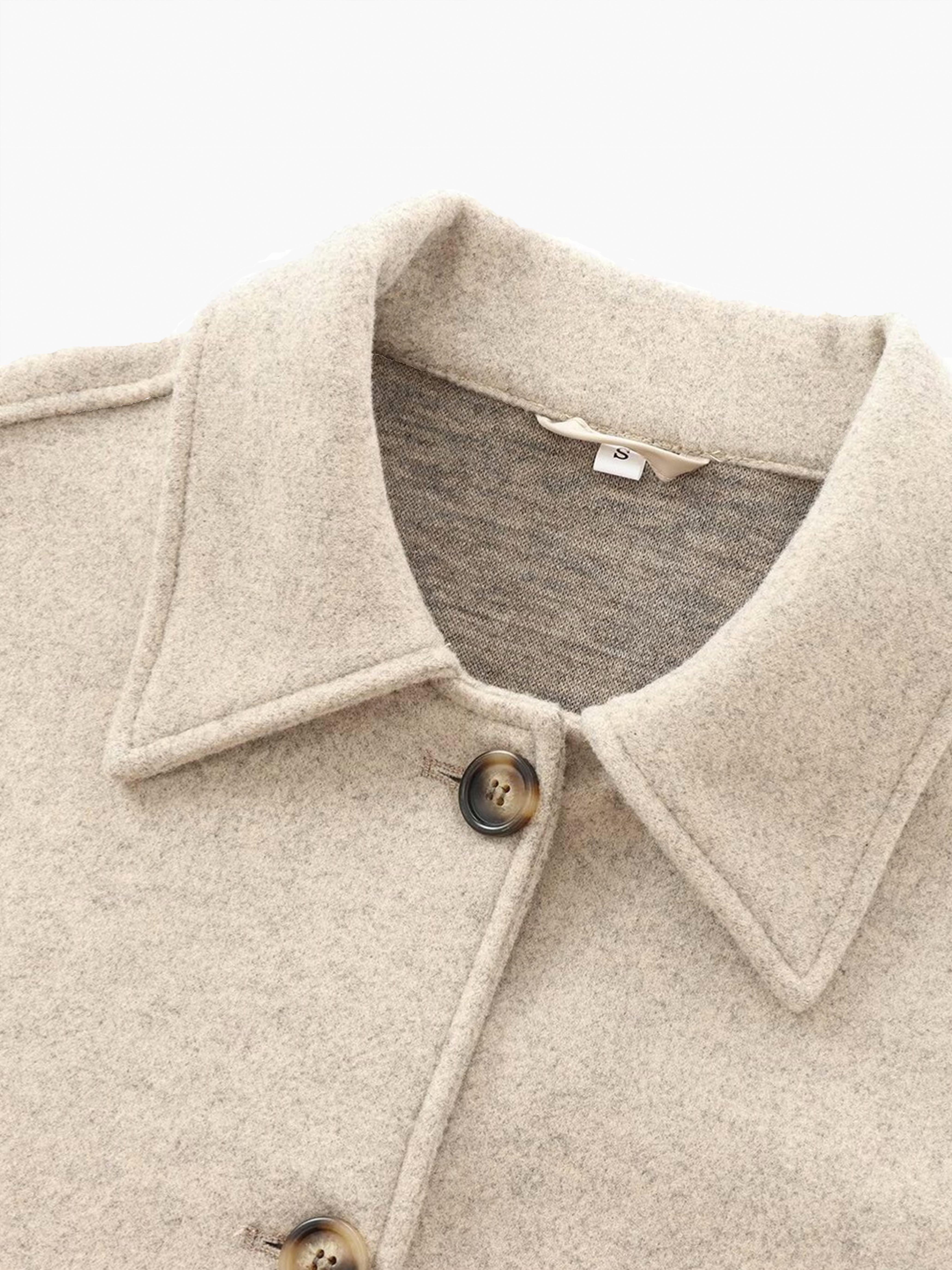 Neutral Harmony Yün Ceket