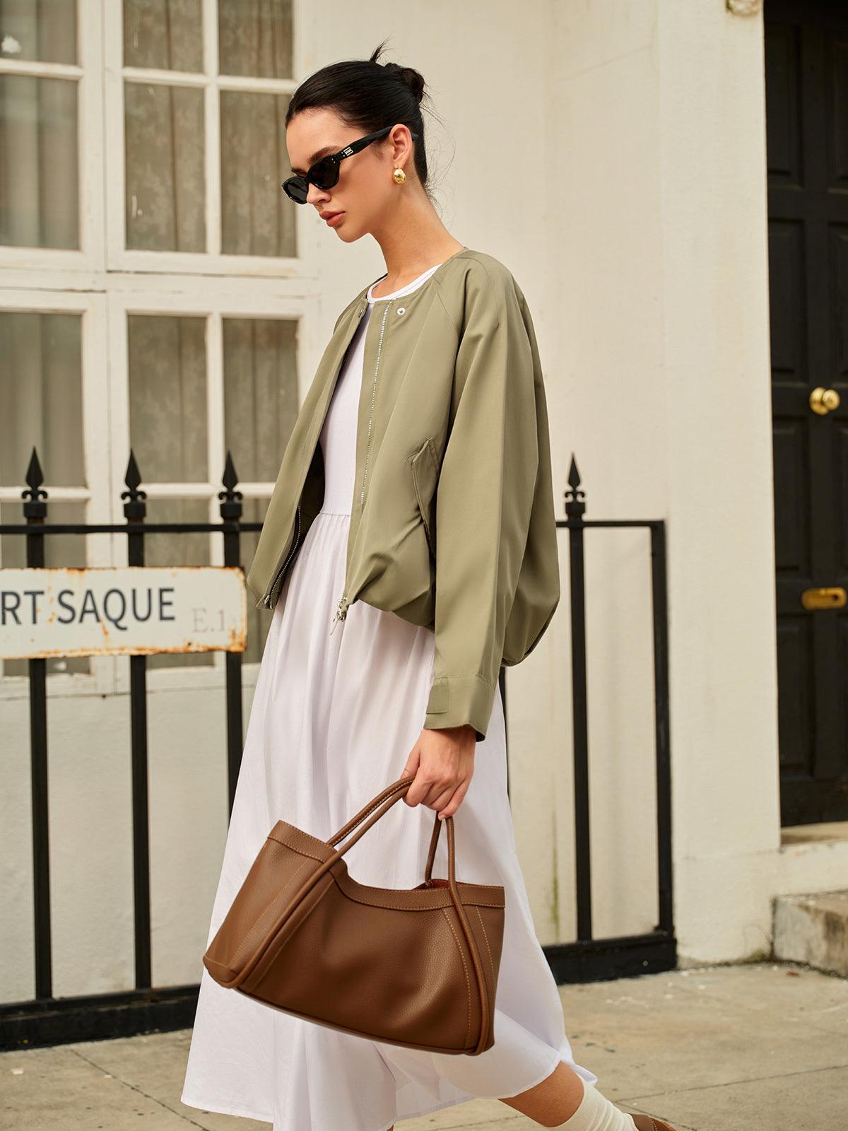 Olive Breeze Lightweight Ceket