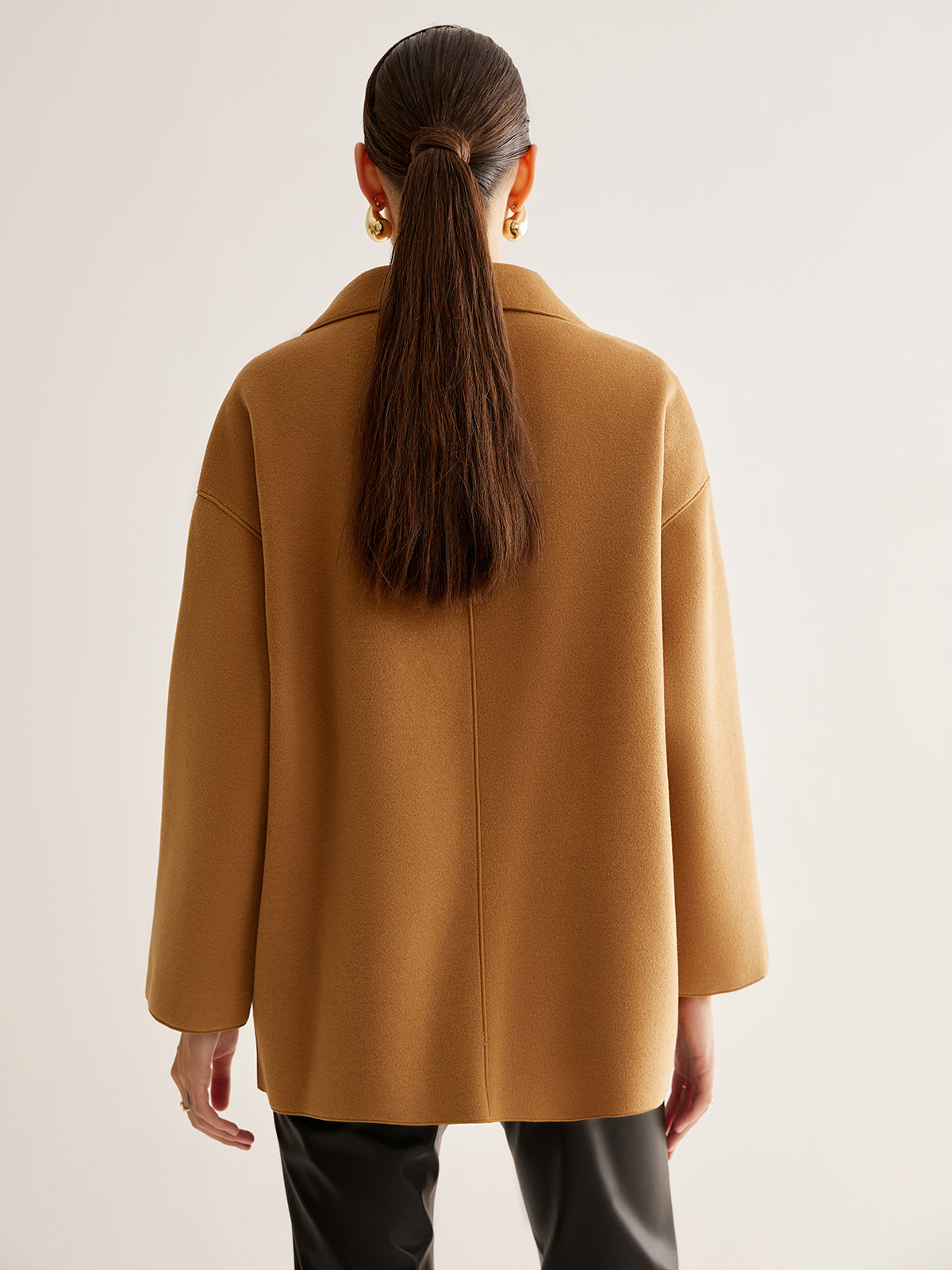 Temel Yaka Kaydırma Ceket