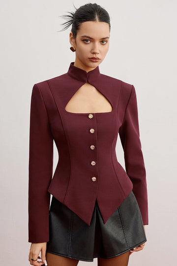 Edwina Dik Yaka Kesimli Ceket