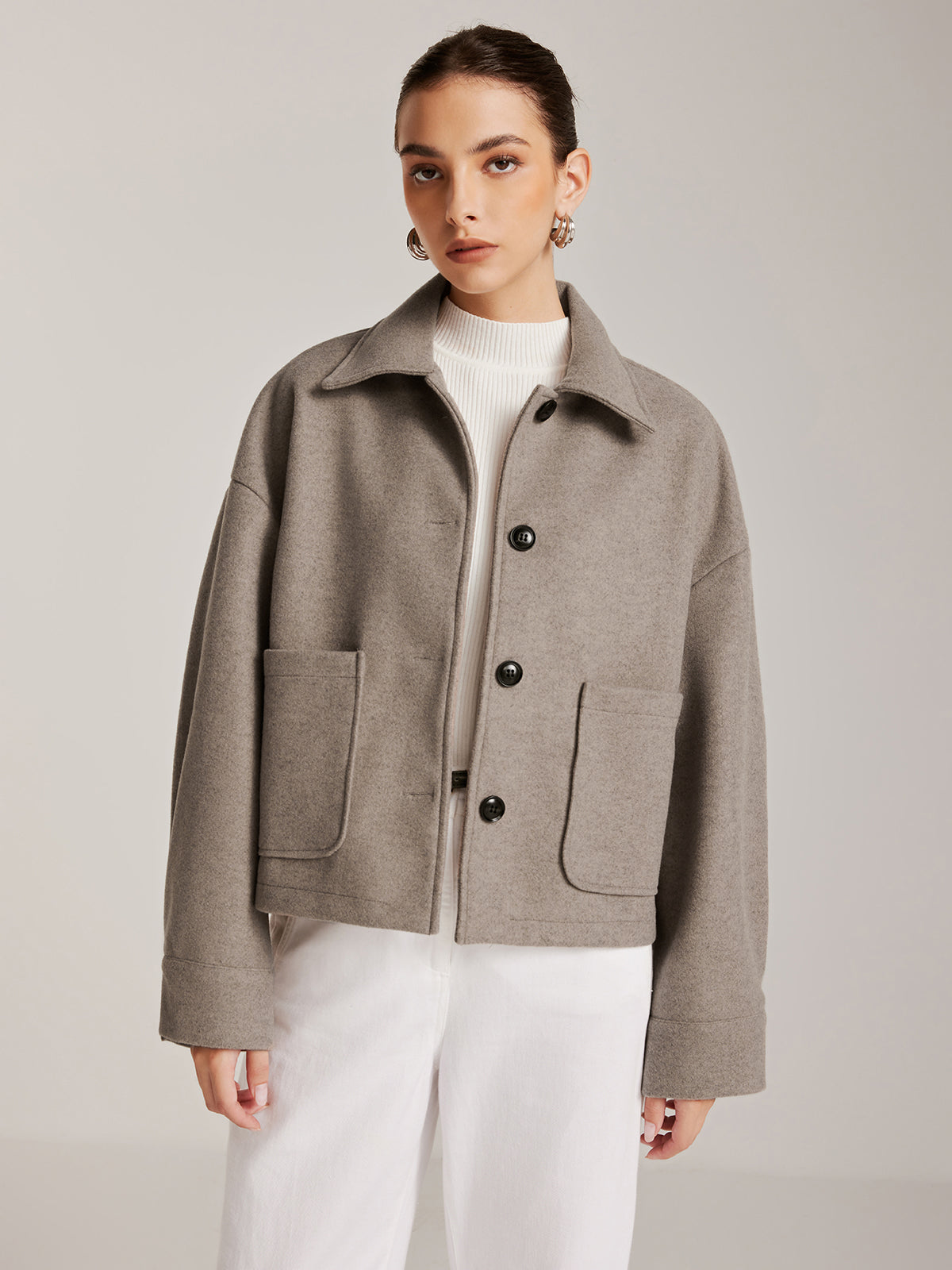 Göğüslü Vardiyalı Polo Ceket