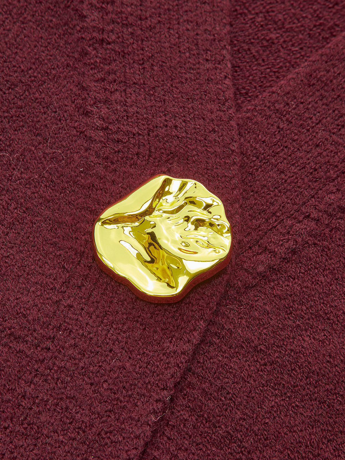 Sylvie Şık Metal Düğmeli Kısa Hırka