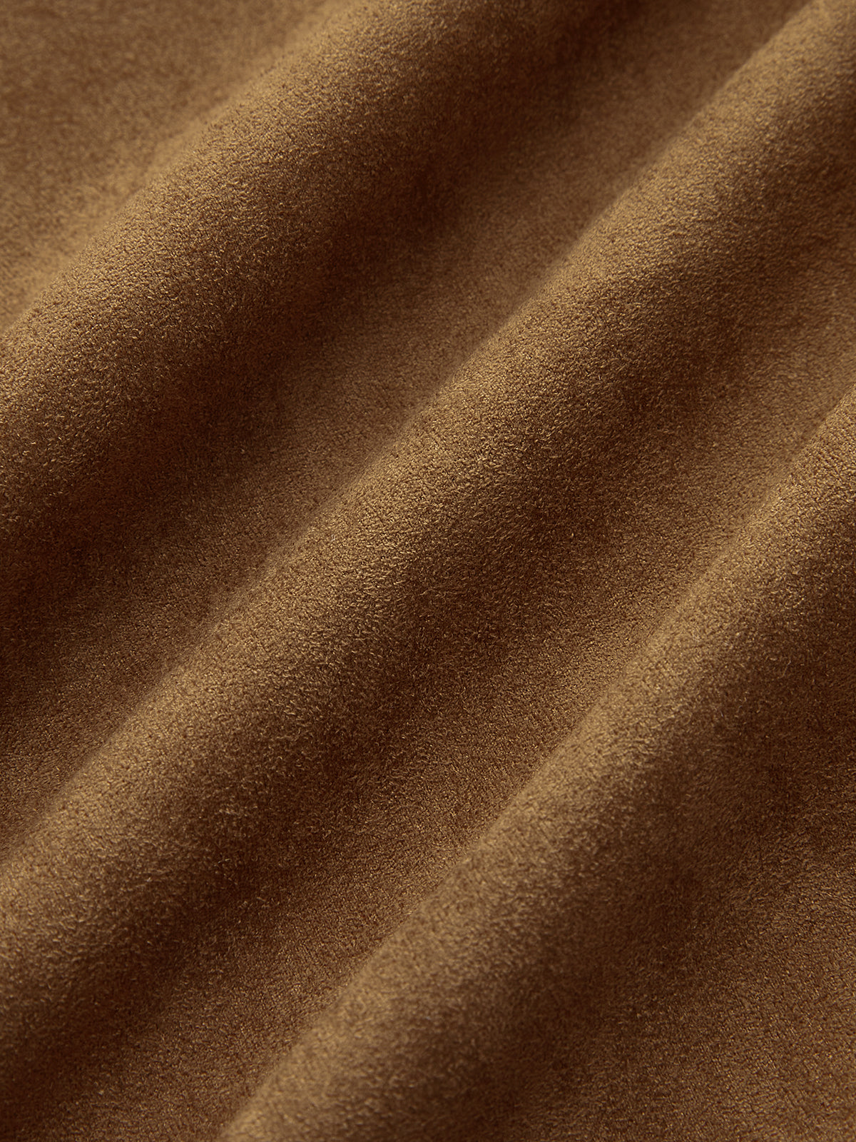 Camel Süet Kuşaklı Ceket