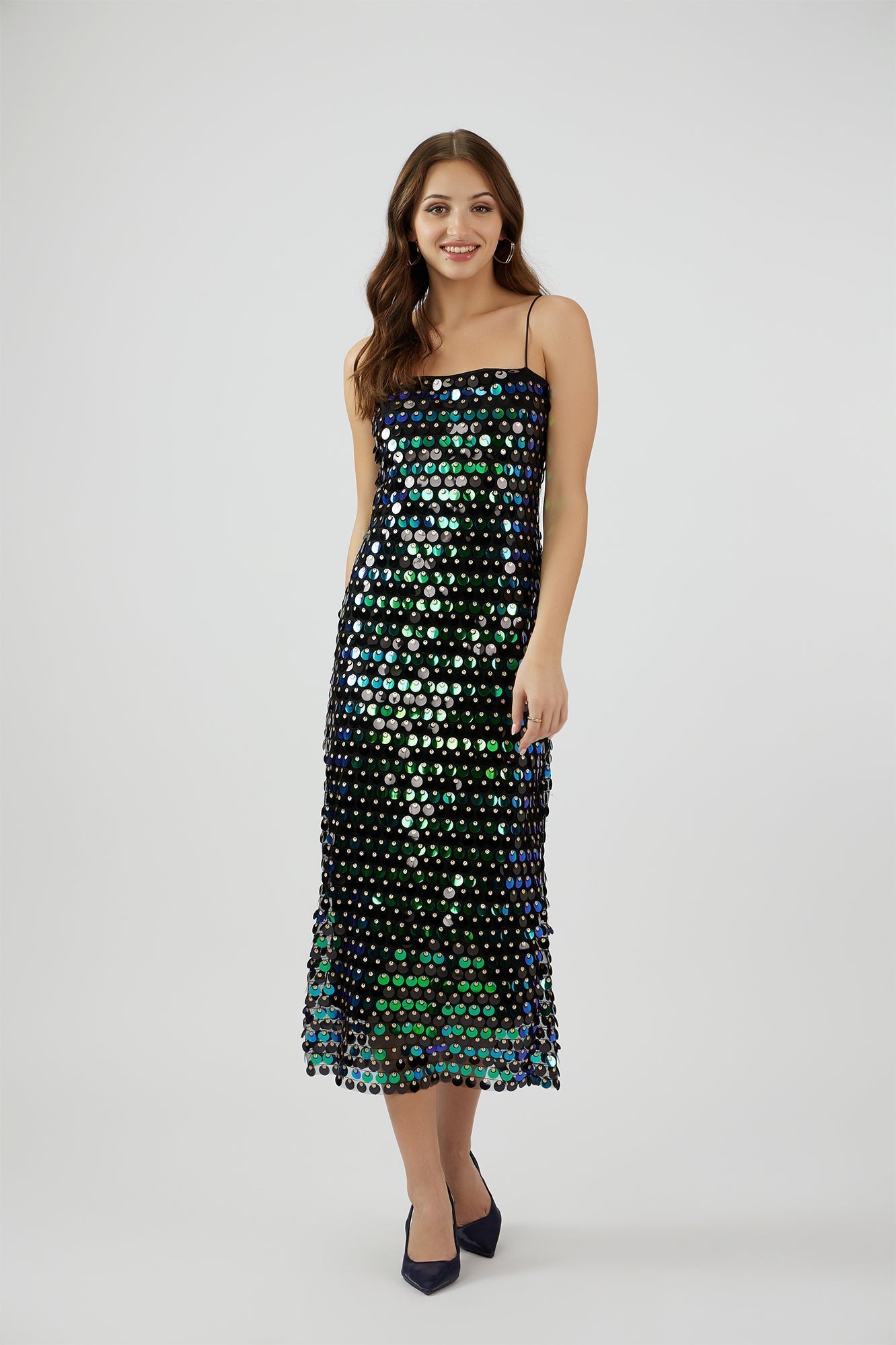 Bella Sequined Midi Dress