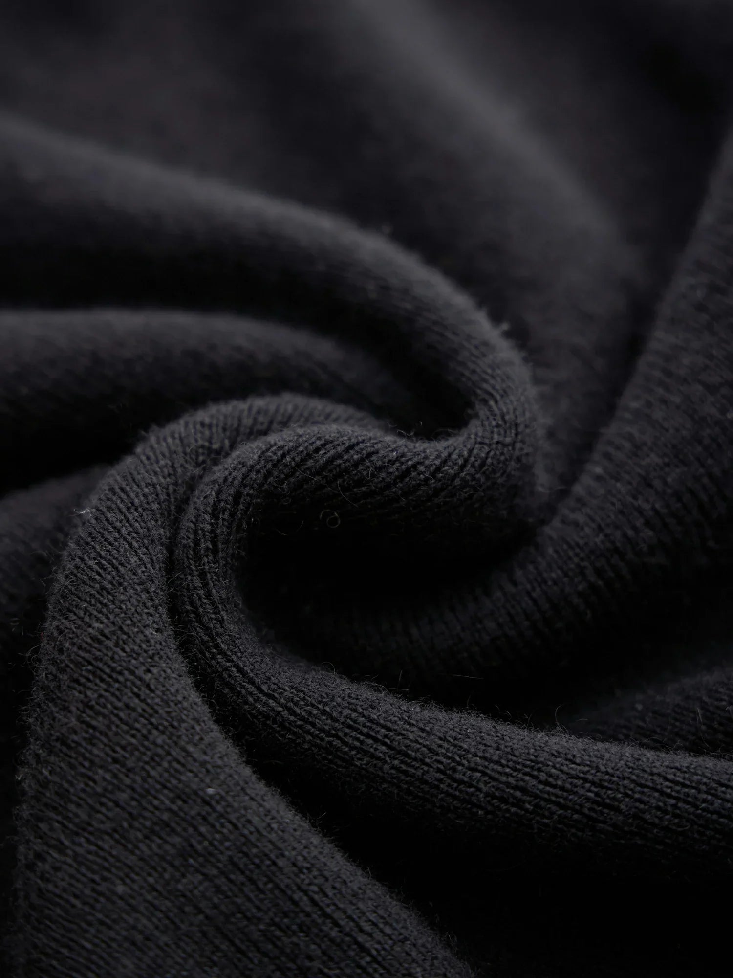 Kadın %100 Yün V Yaka Örme Midi Elbise