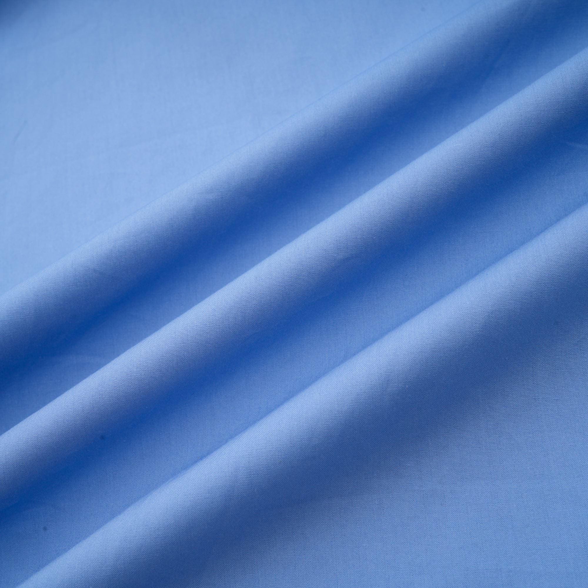 Emma Yaprak Detaylı Büzgü İpli Mavi Maxi Elbise