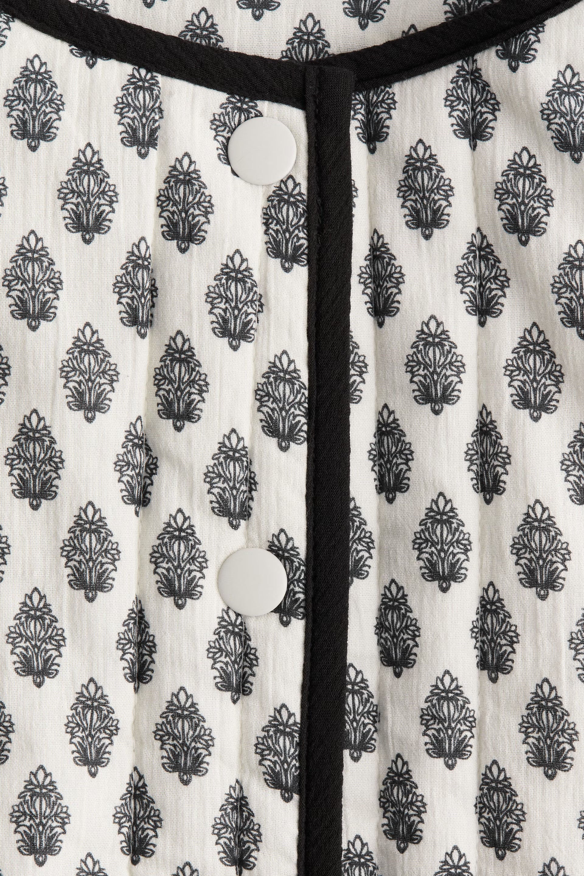 Renk Bloklu Kapitone Ceket