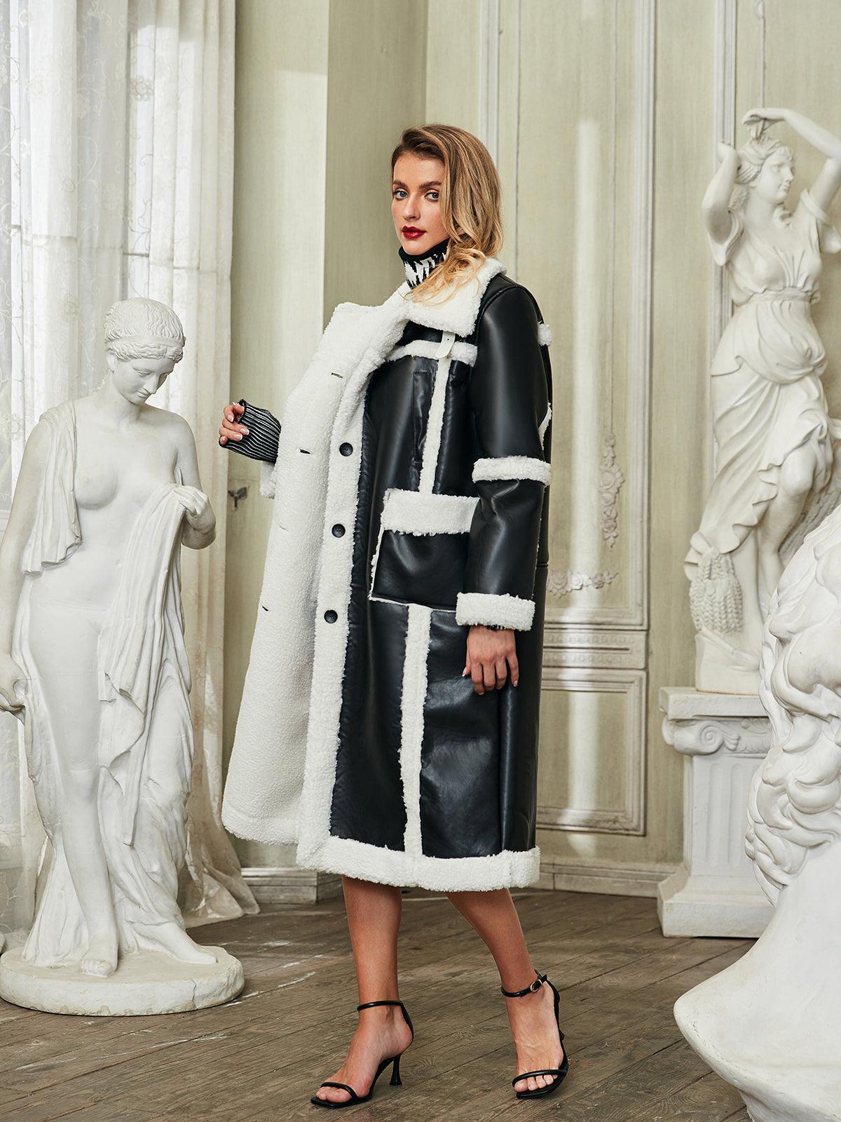 Ida Suni Kürk Deri Mont