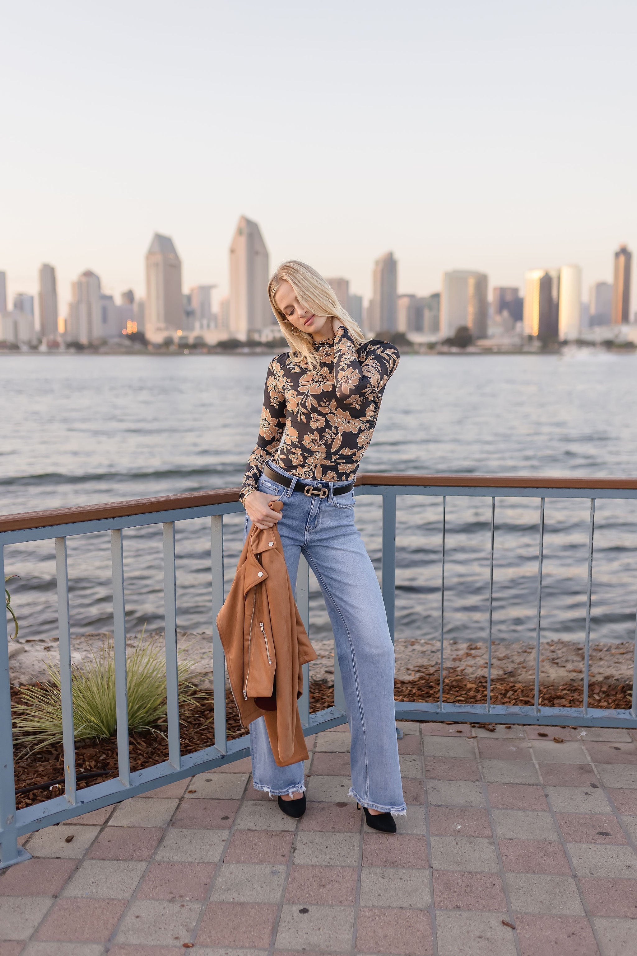 Vegan Süet Moto Ceket