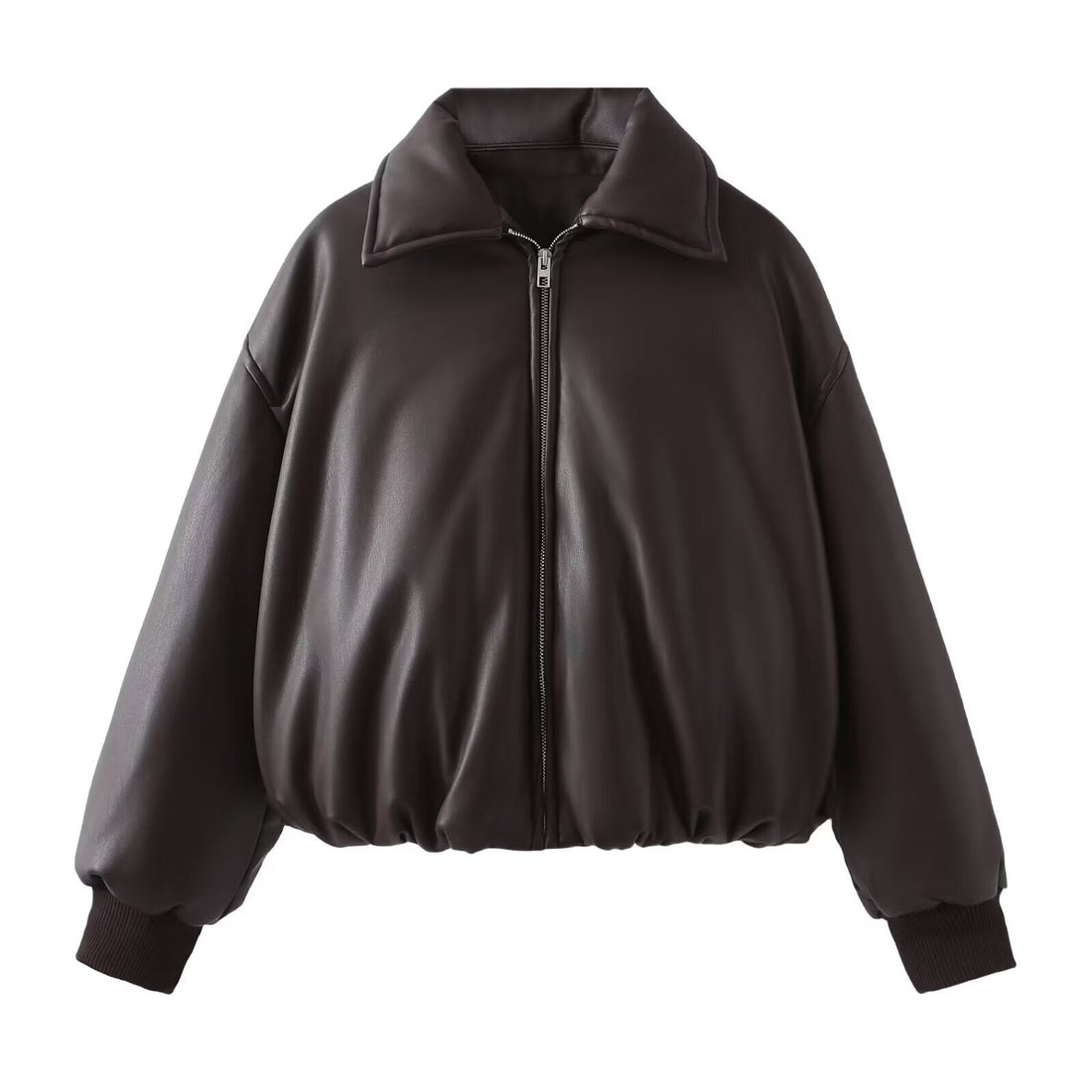 Sabina Modern Bomber Deri Ceket