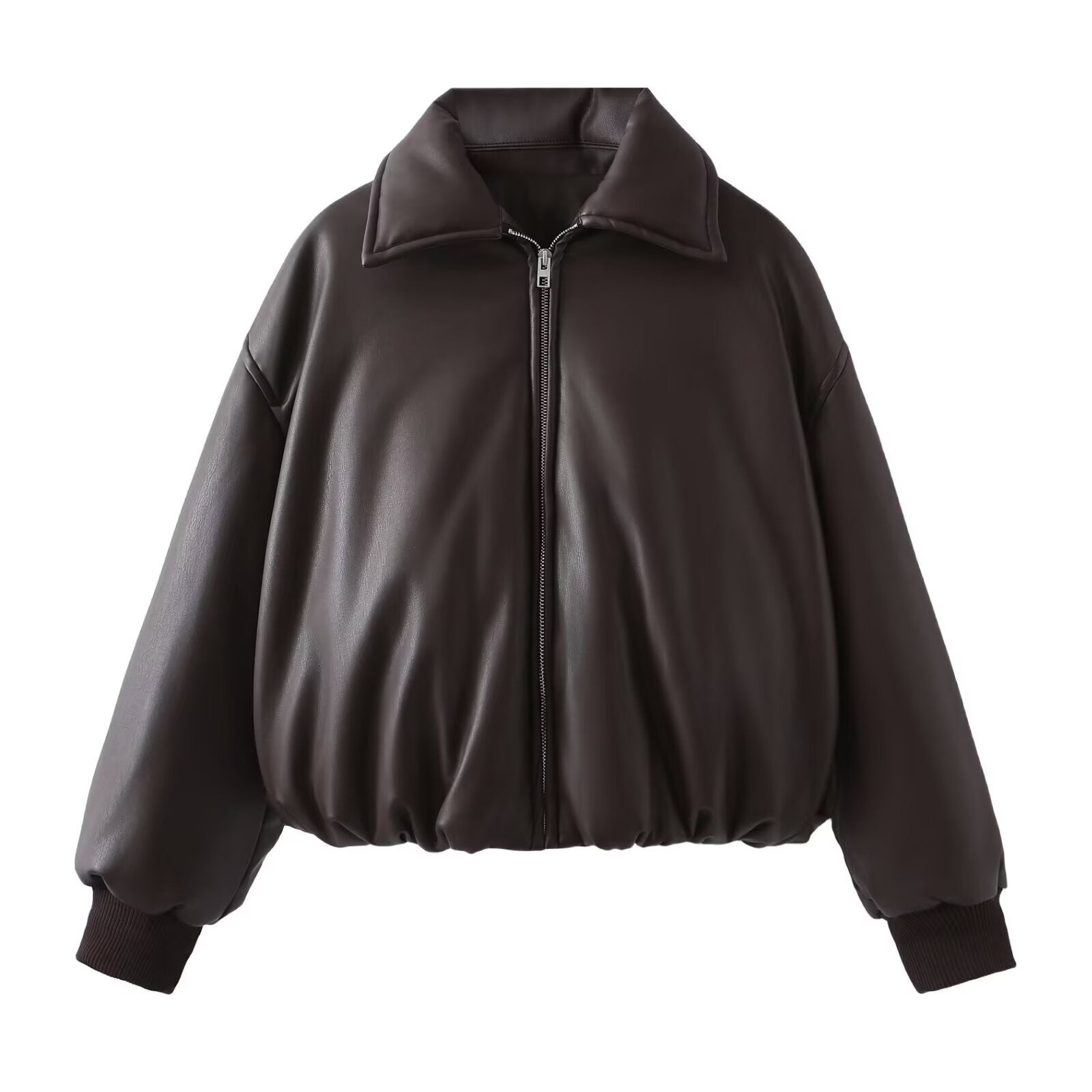 Sabina Modern Bomber Deri Ceket