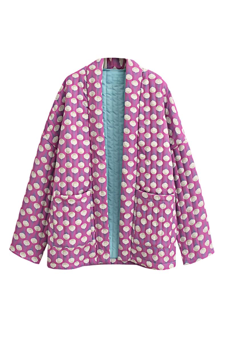 Ay Işığı Kapitone Ceket