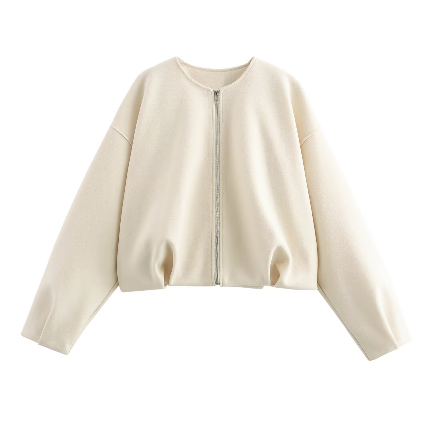 Coralie Yuvarlak Yaka Modern Ceket