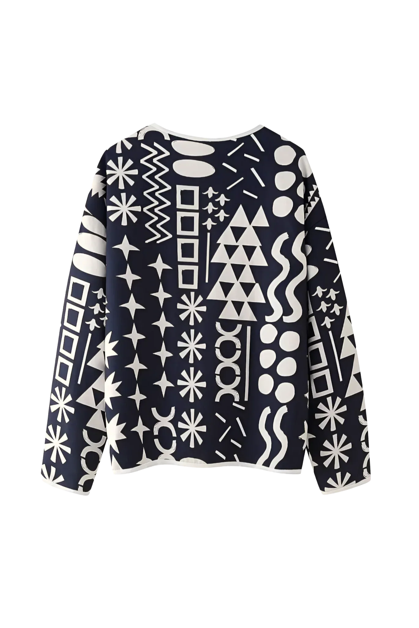 Kapitone Çiçek Desenli Ceket