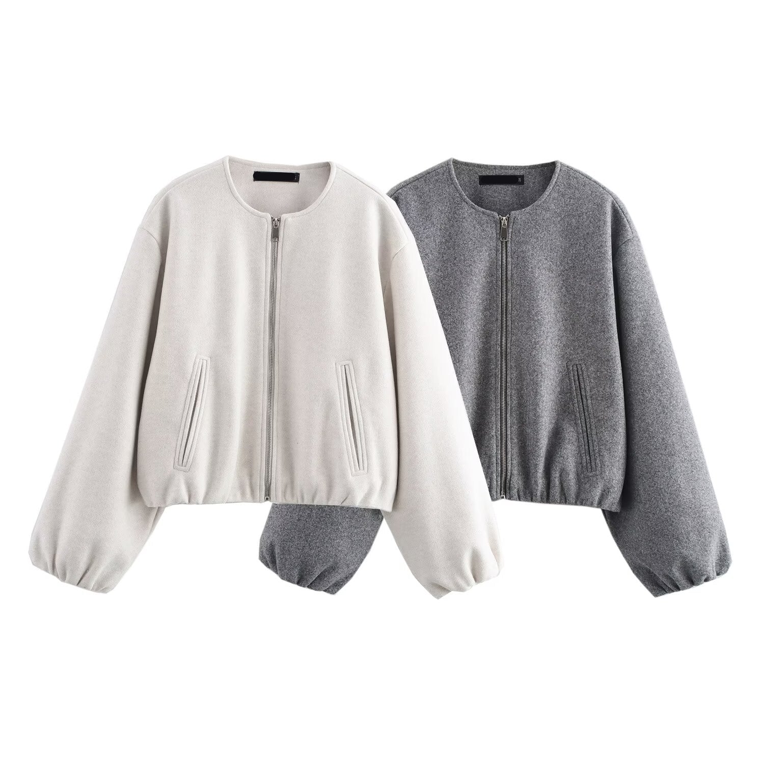 Thyra Yuvarlak Yaka Oversize Ceket