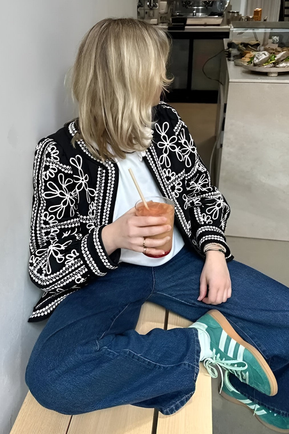 Saranova Kapitone Ceket