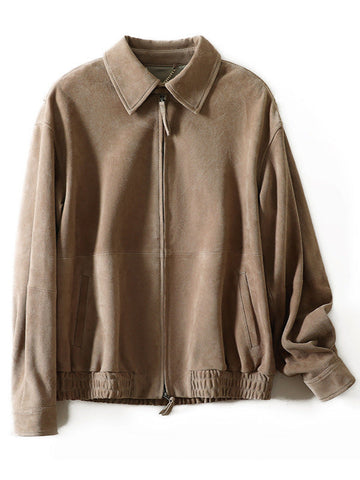 Levana Süet Fermuarlı Ceket